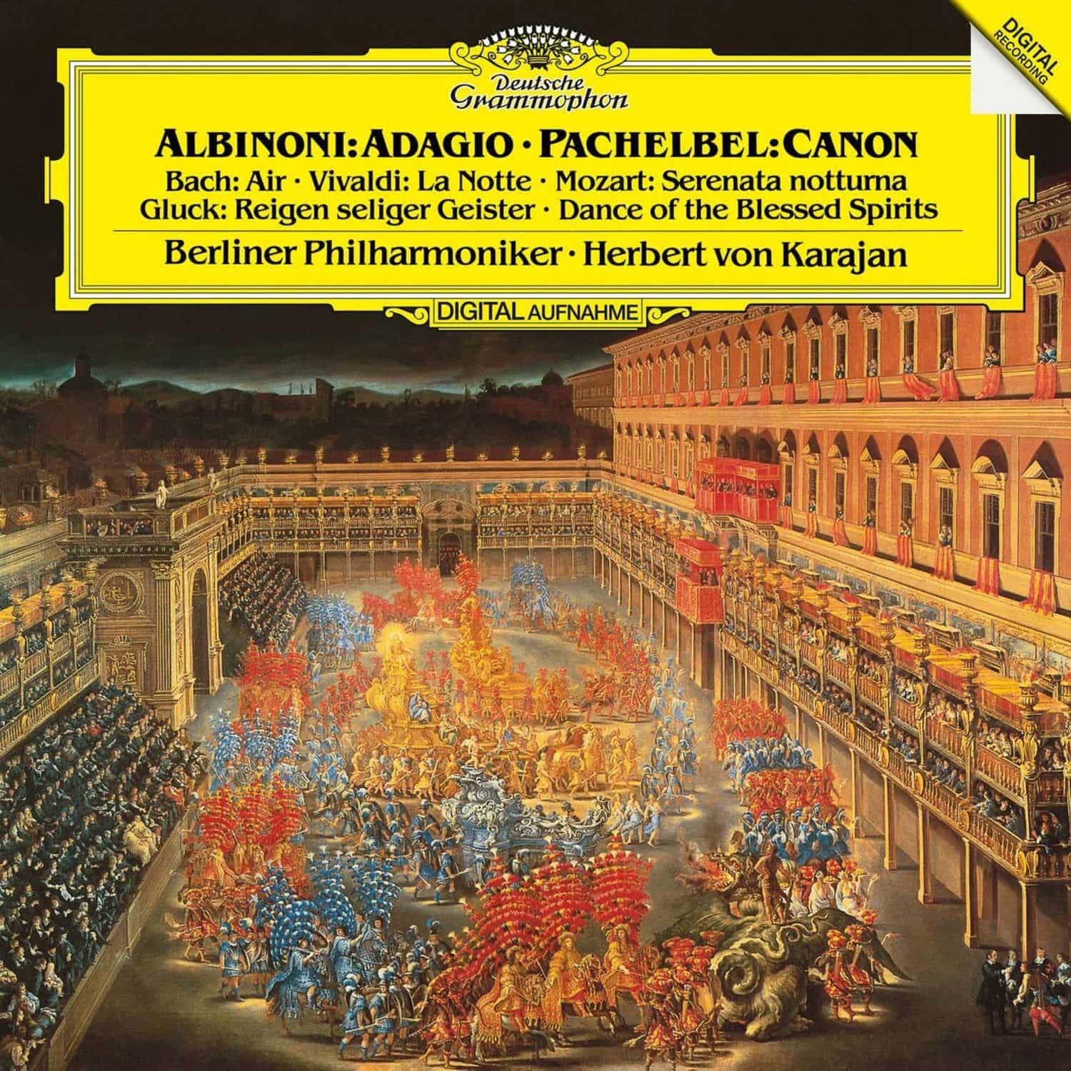 Karajan/BP / Albinoni/Pachelbel/Bach/Mozart/+ - ADAGIO+KANON 
