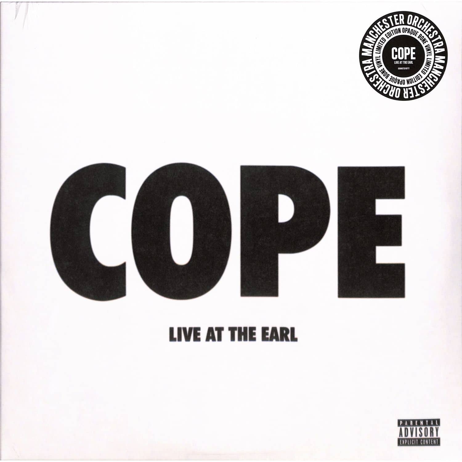 Manchester Orchestra - COPE LIVE AT THE EARL 