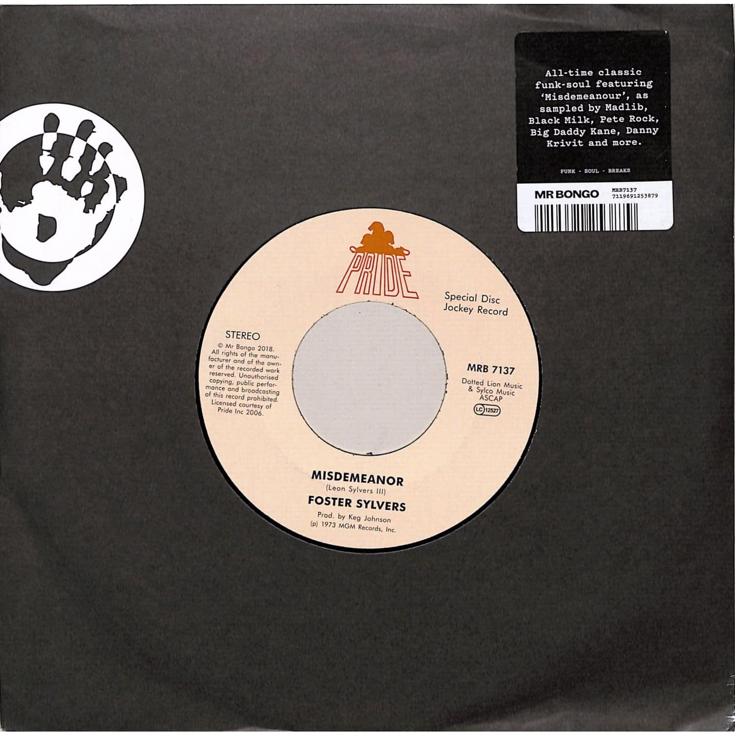 Foster Sylvers - MISDEMEANOR 