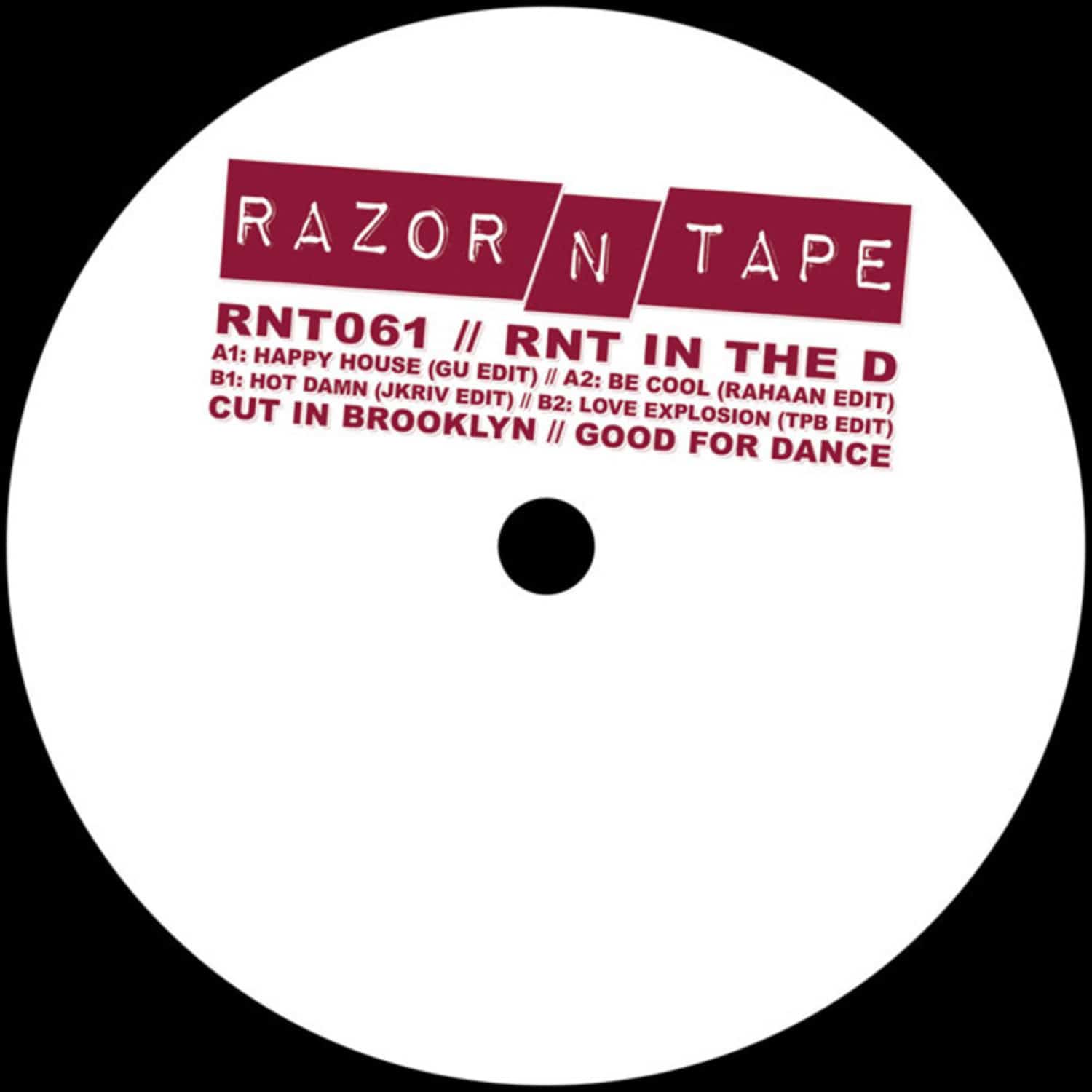 Glenn Underground / Rahaan / JKriv / The Patchouli Brothers - RNT IN THE D