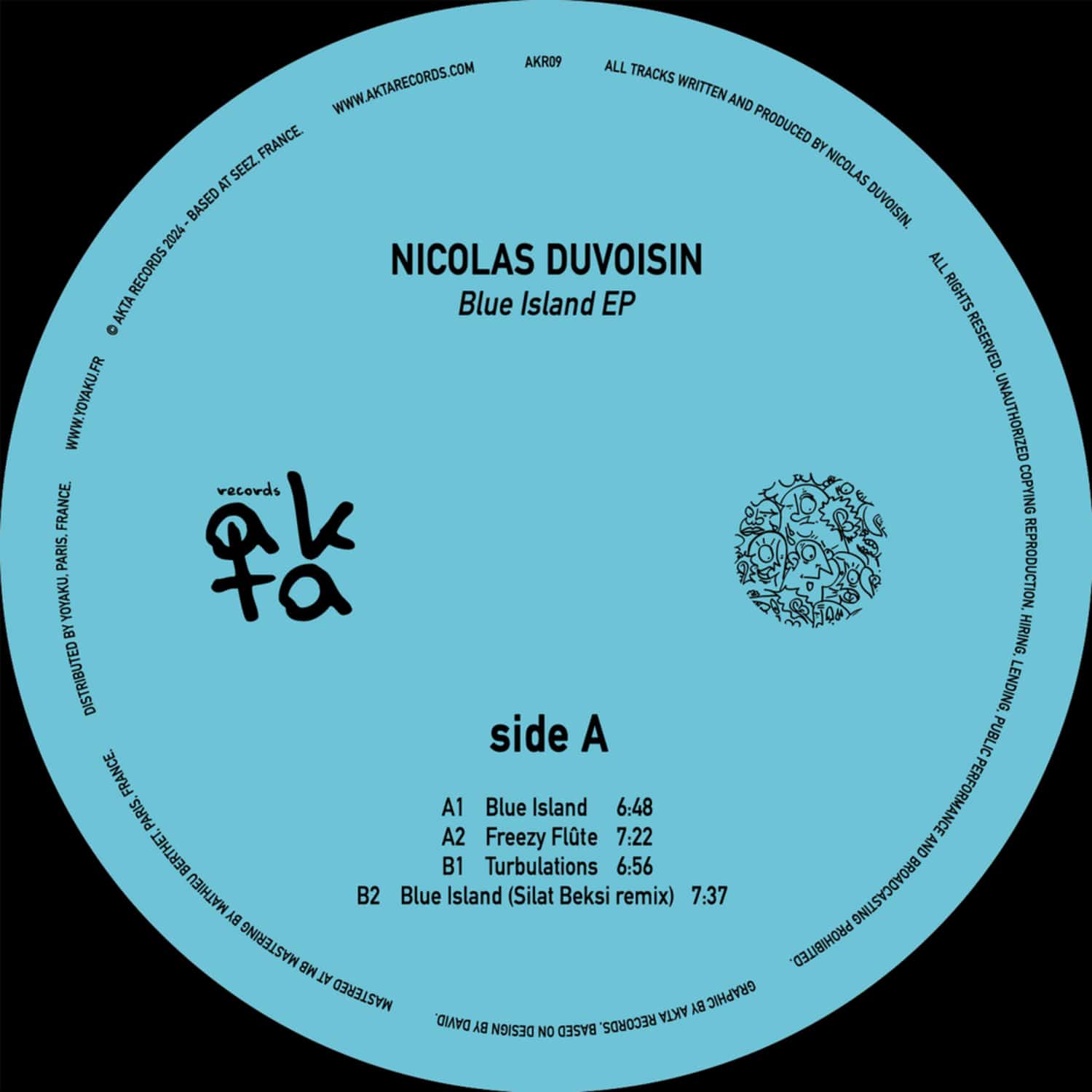 Nicolas Duvoisin - BLUE ISLAND EP