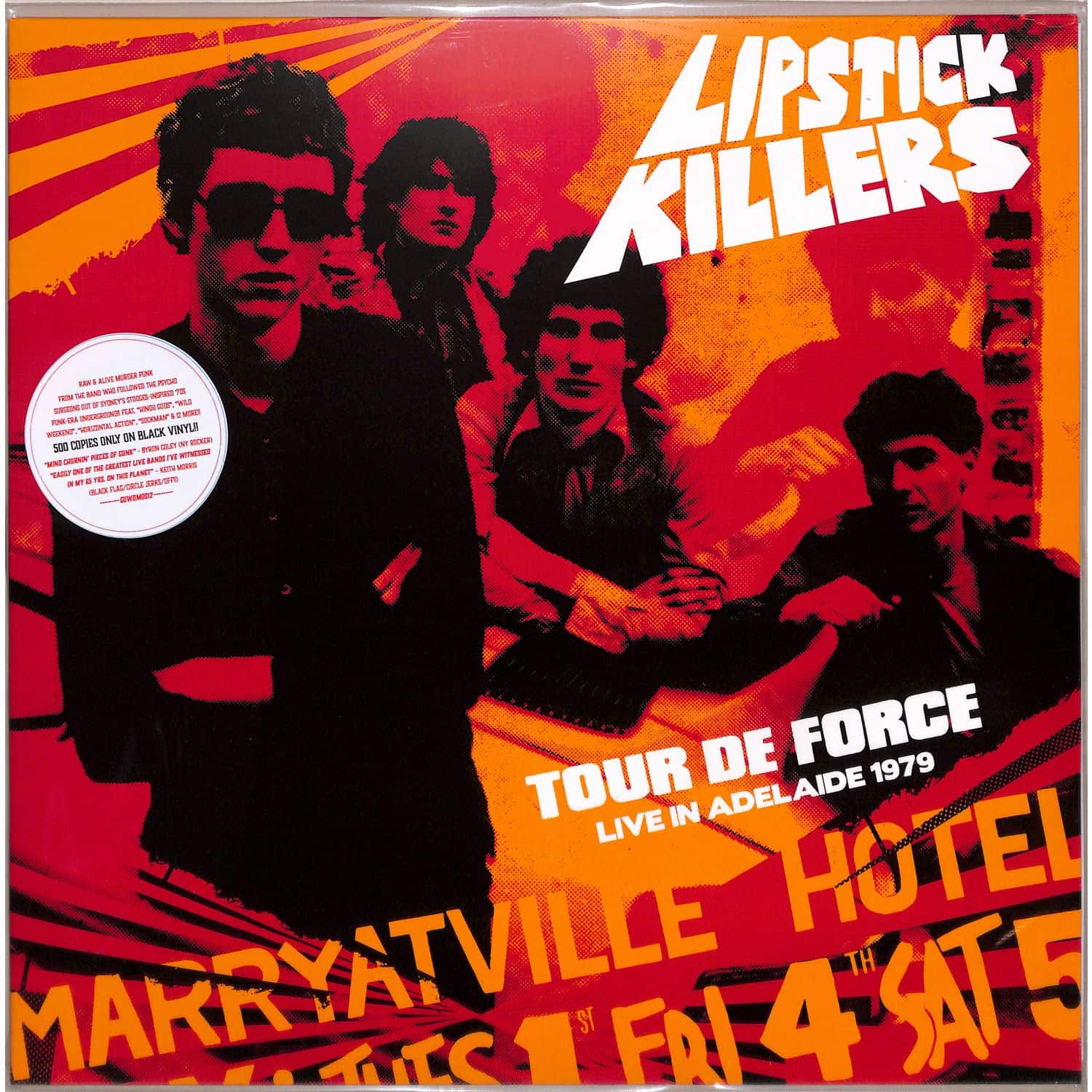 Lipstick Killers - TOUR DE FORCE LIVE IN ADELAIDE 1979