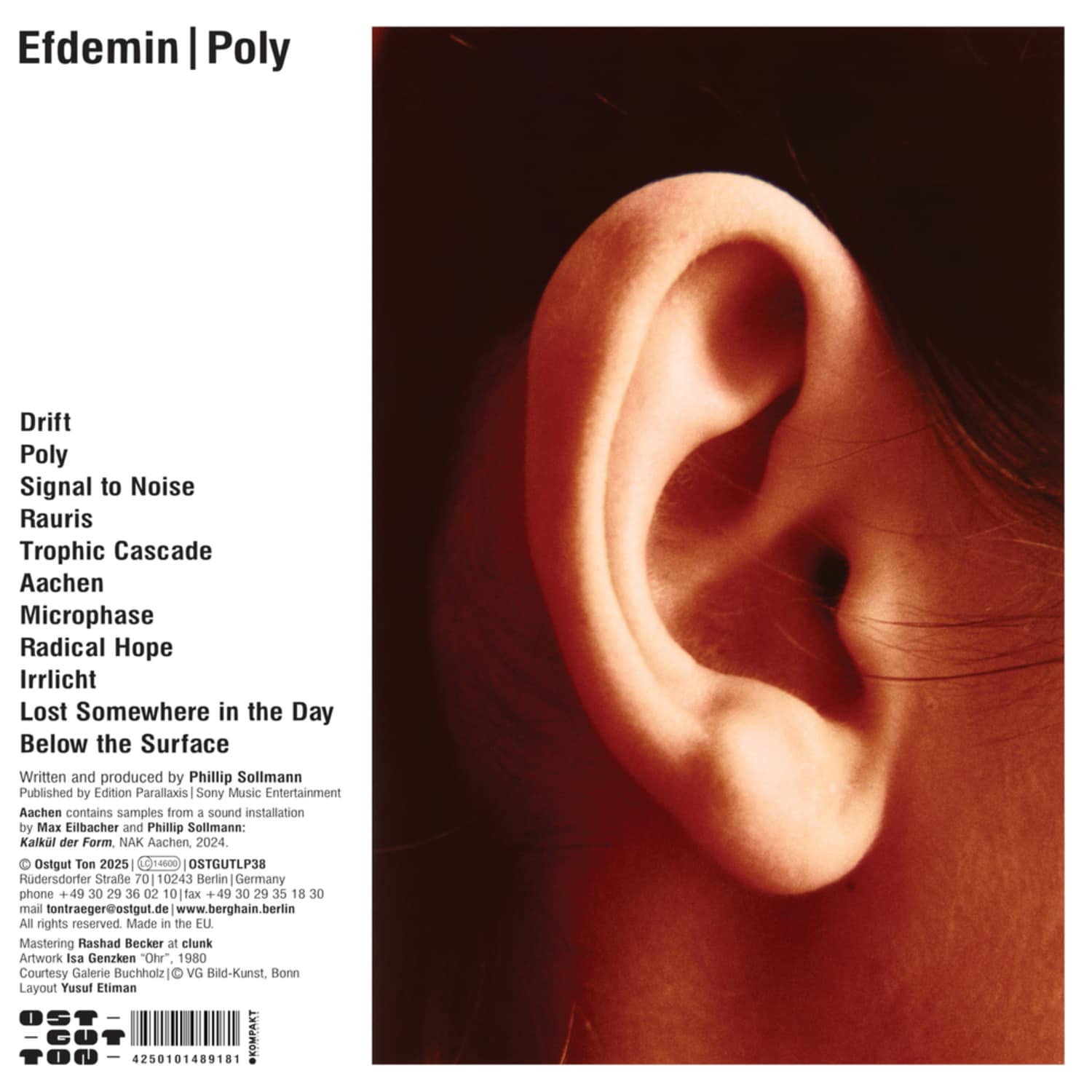Efdemin - POLY 