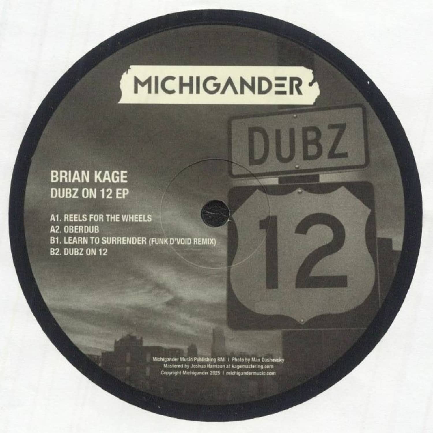 Brian Kage - DUBZ ON 12 EP 