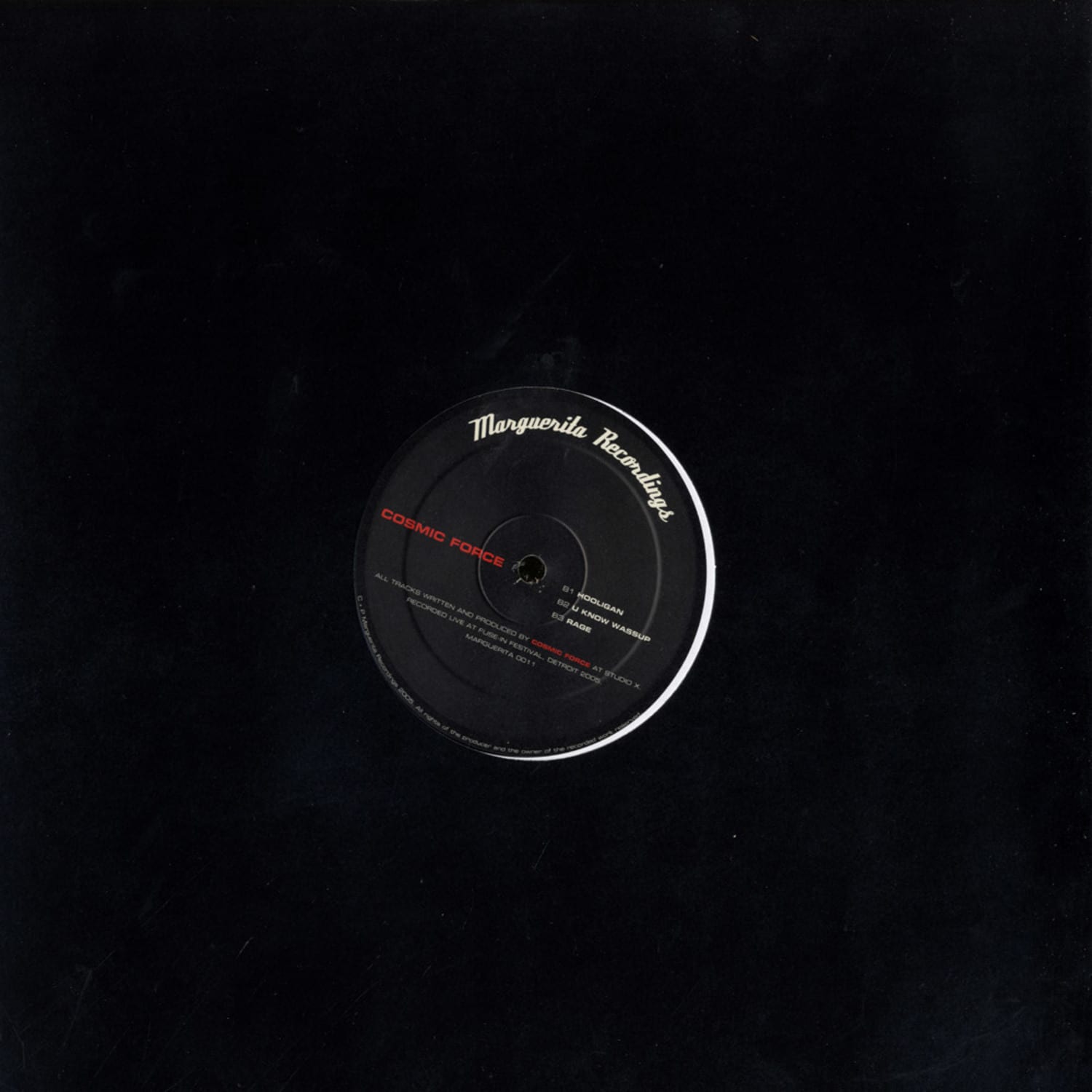 Cosmic Force - LIVE IN DETROIT / BASS DRUM