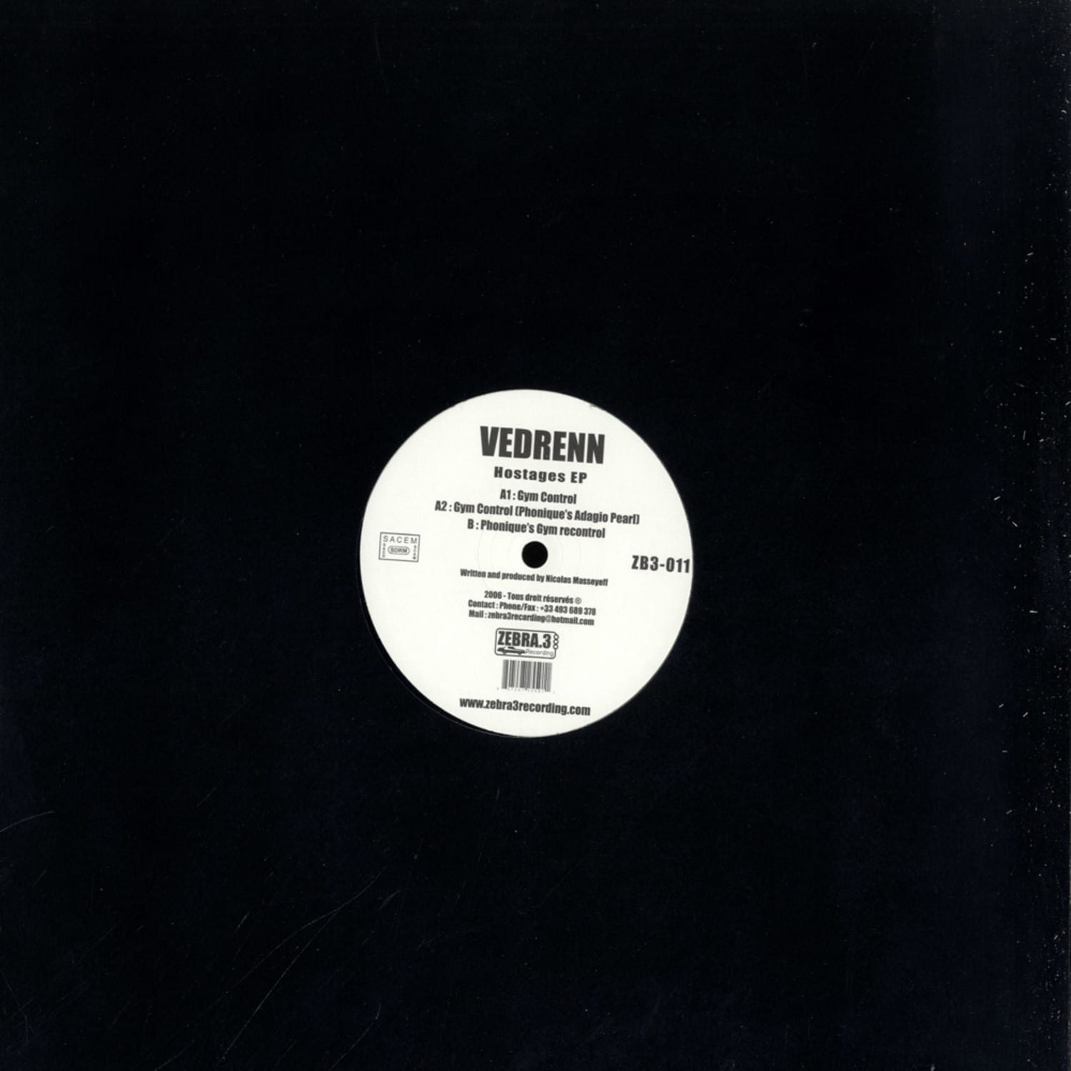 Vedrenn & Phonique - HOSTAGES EP