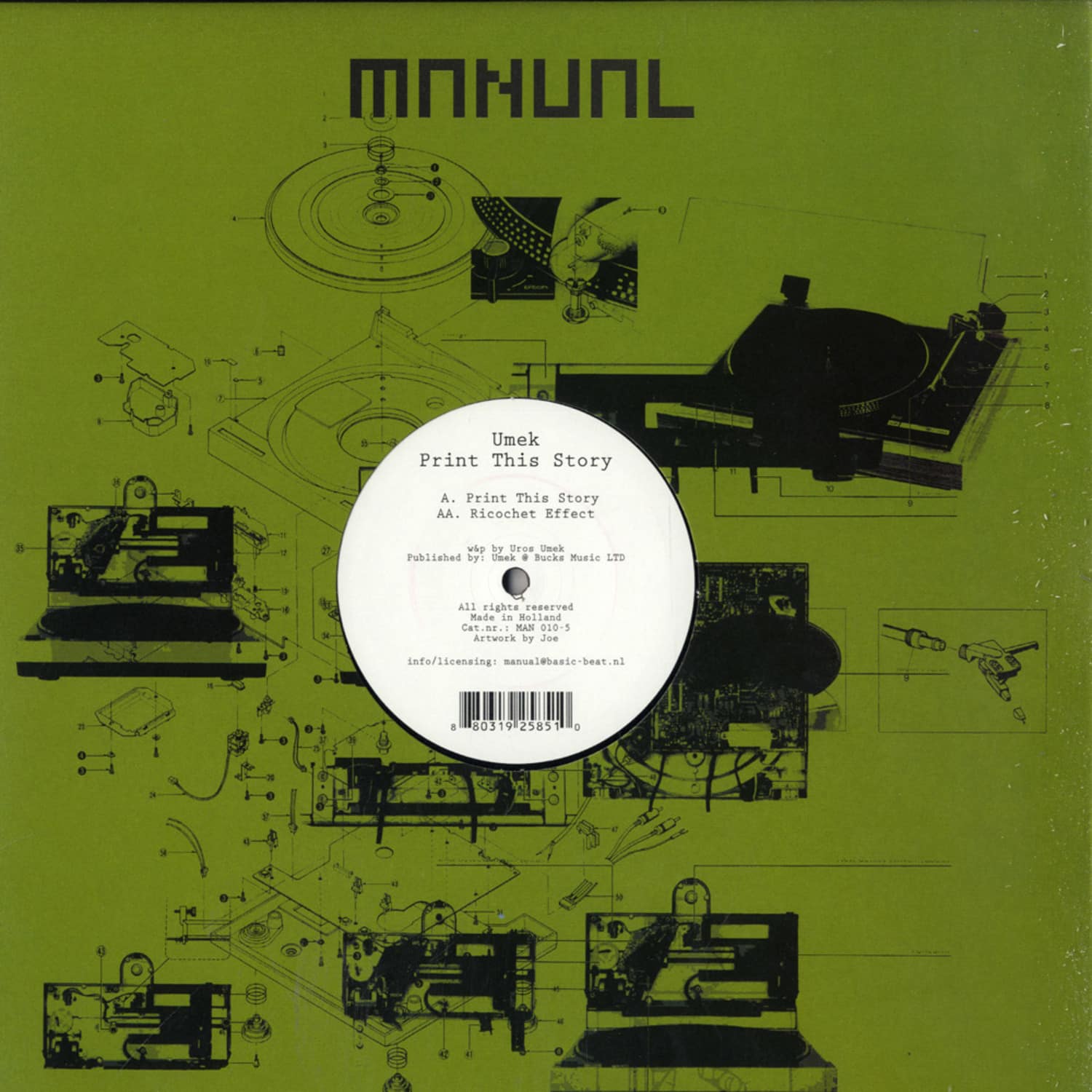 Umek - PRINT THIS STORY / RICOCHET EFFECT