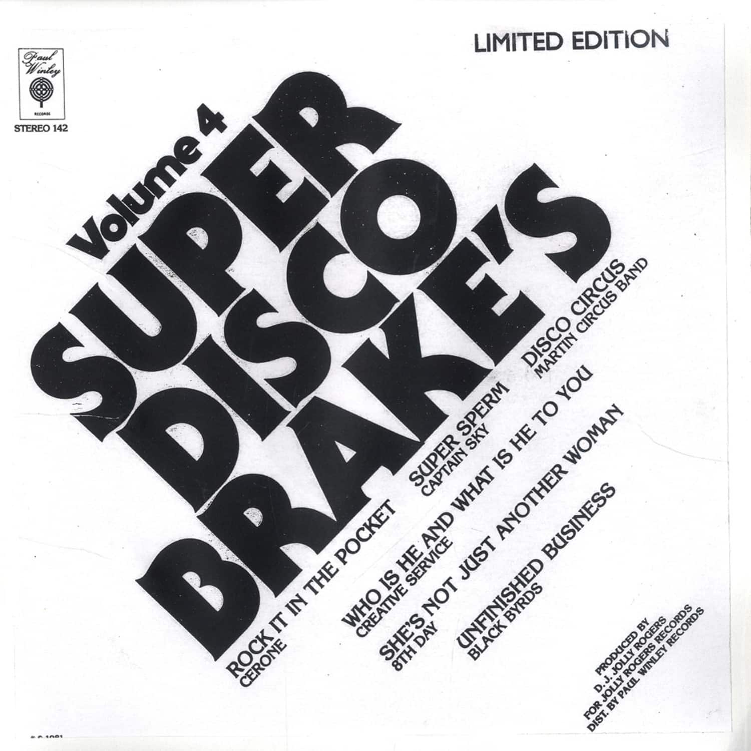 Super Disco Brakes - VOLUME 4