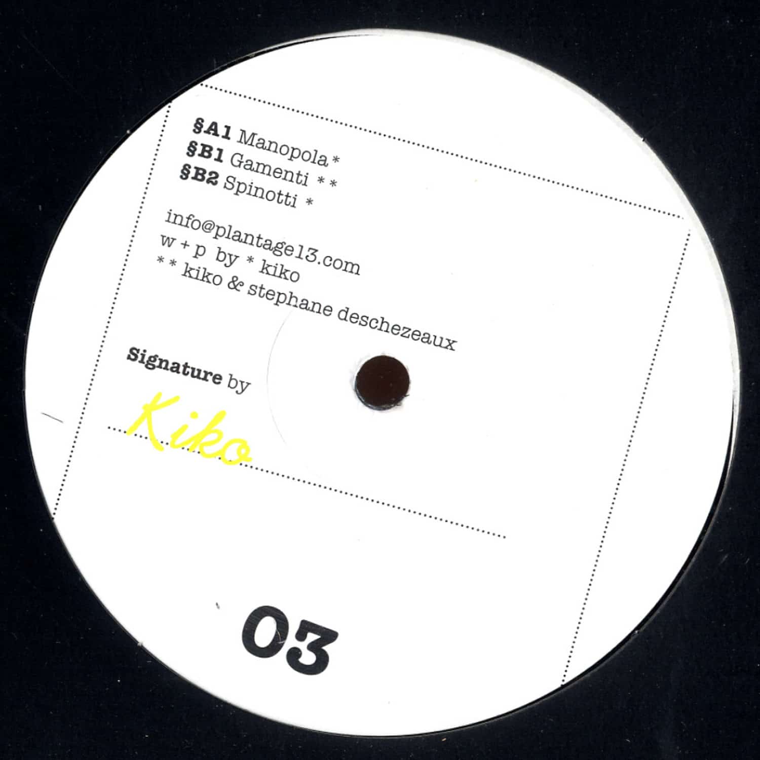 Kiko & Ginos - MANOPOLA