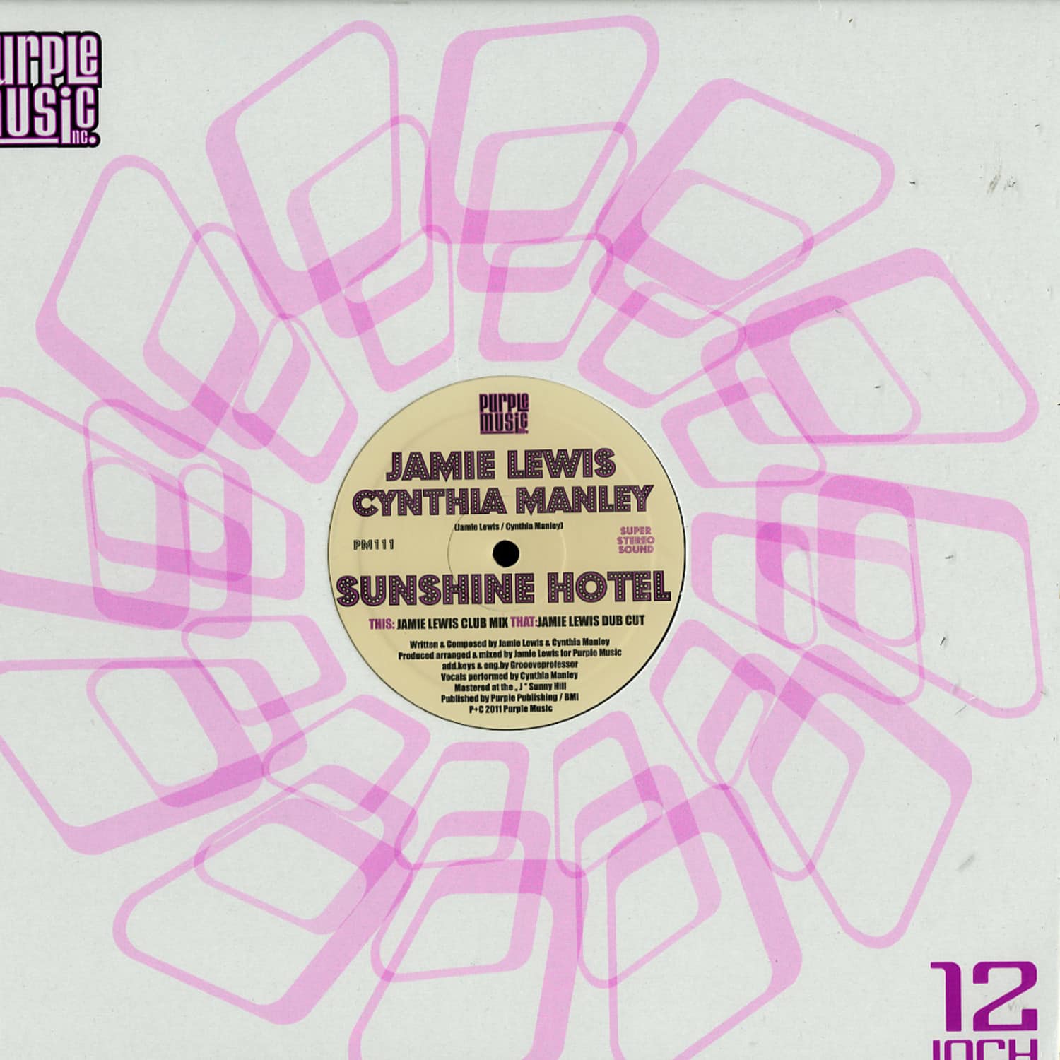 Jamie Lewis ft. Cynthia Manley - SUNSHINE HOTEL