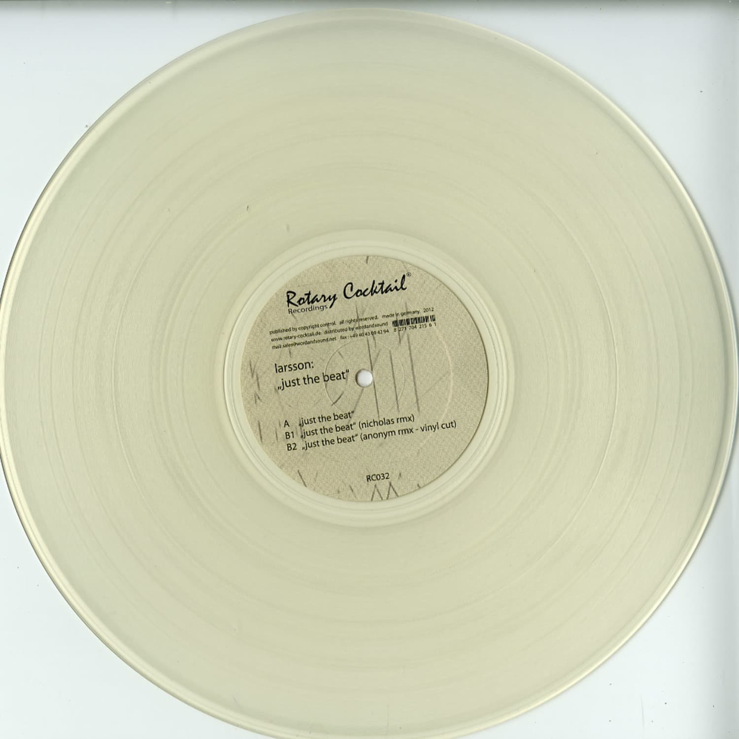 Larsson - JUST THE BEAT, ANONYM, NICHOLAS RMXS