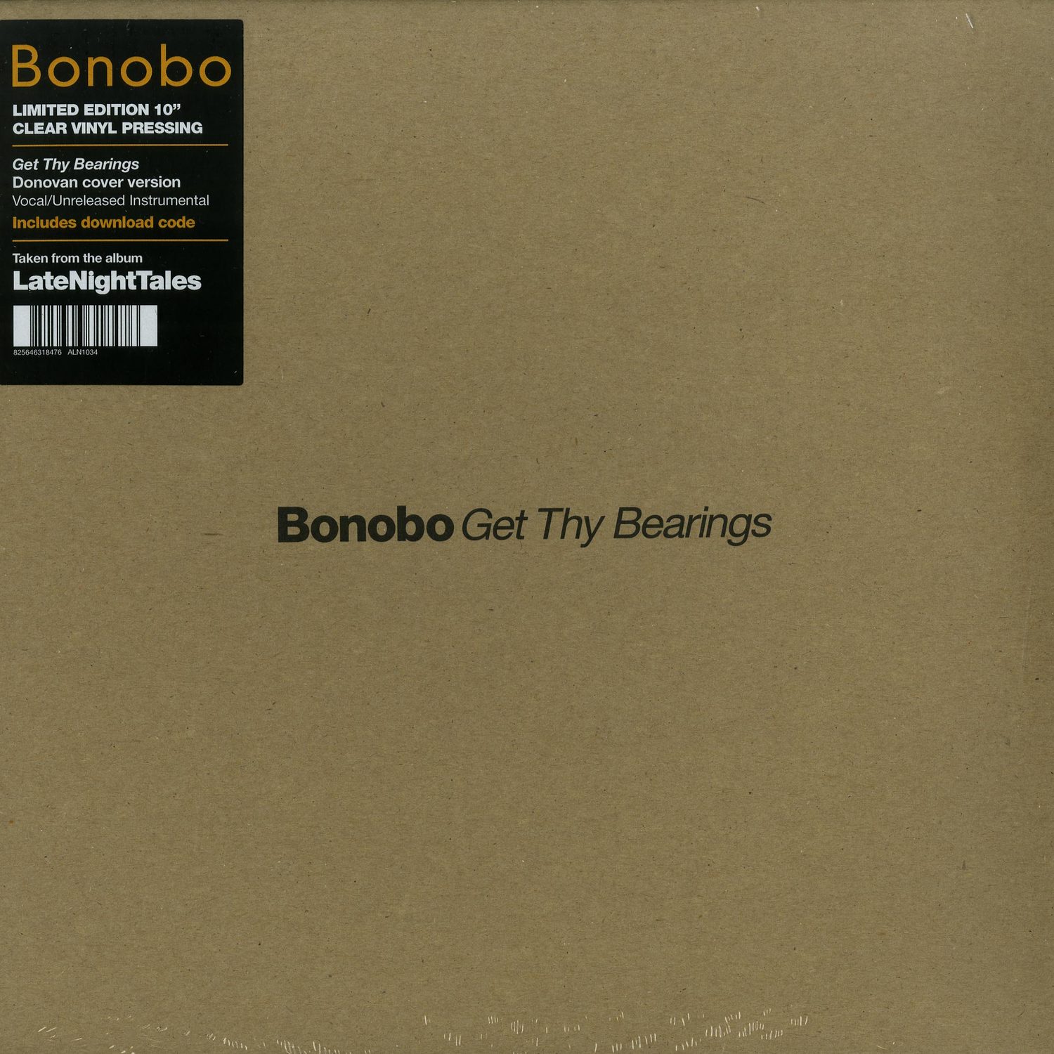 Bonobo - GET THY BEARINGS 