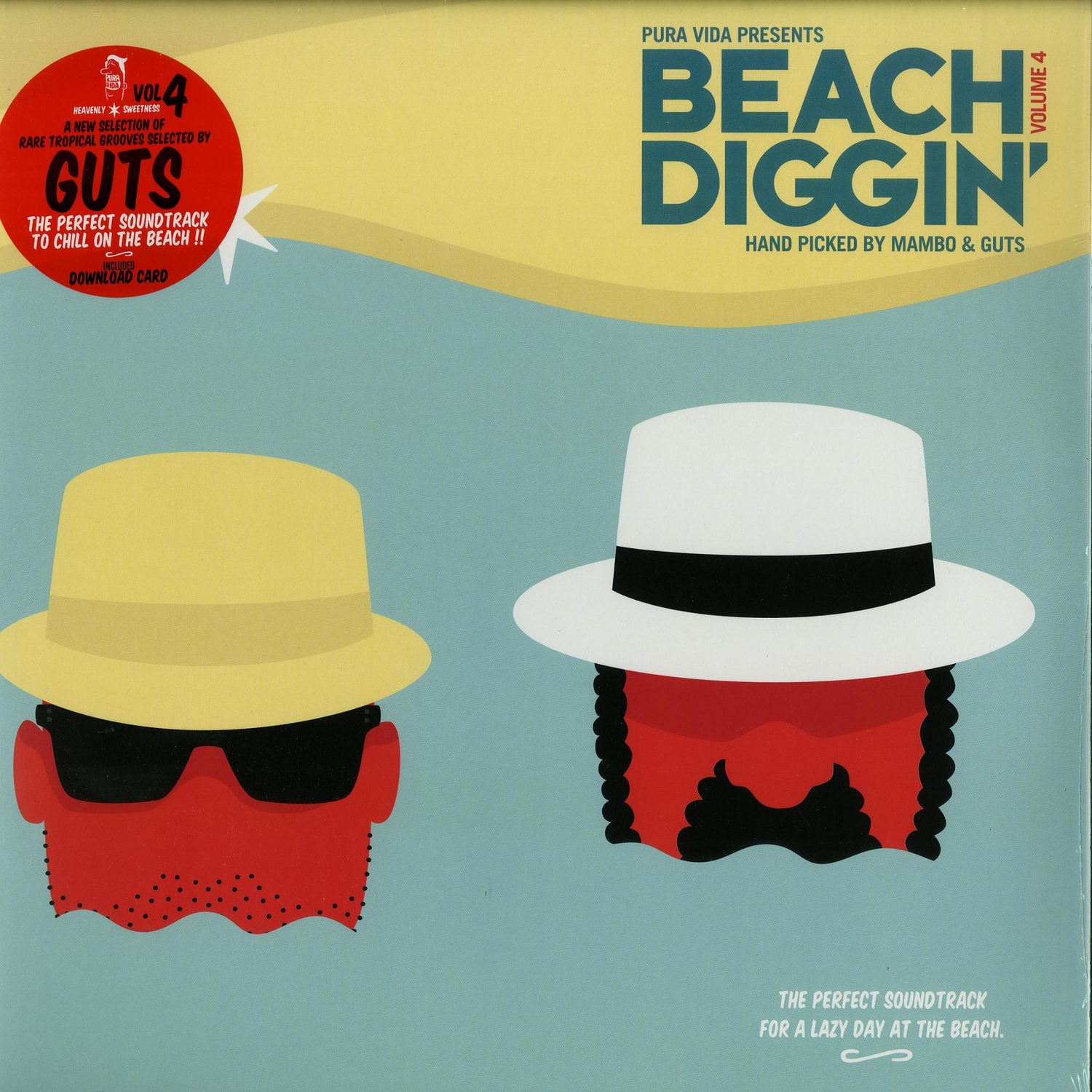 Various Artists - BEACH DIGGIN VOL. 4 BY GUTS & MAMBO 