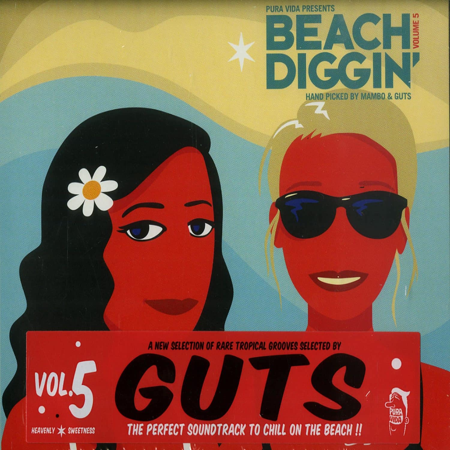 Various Artists - BEACH DIGGIN VOL. 5 BY GUTS & MAMBO 