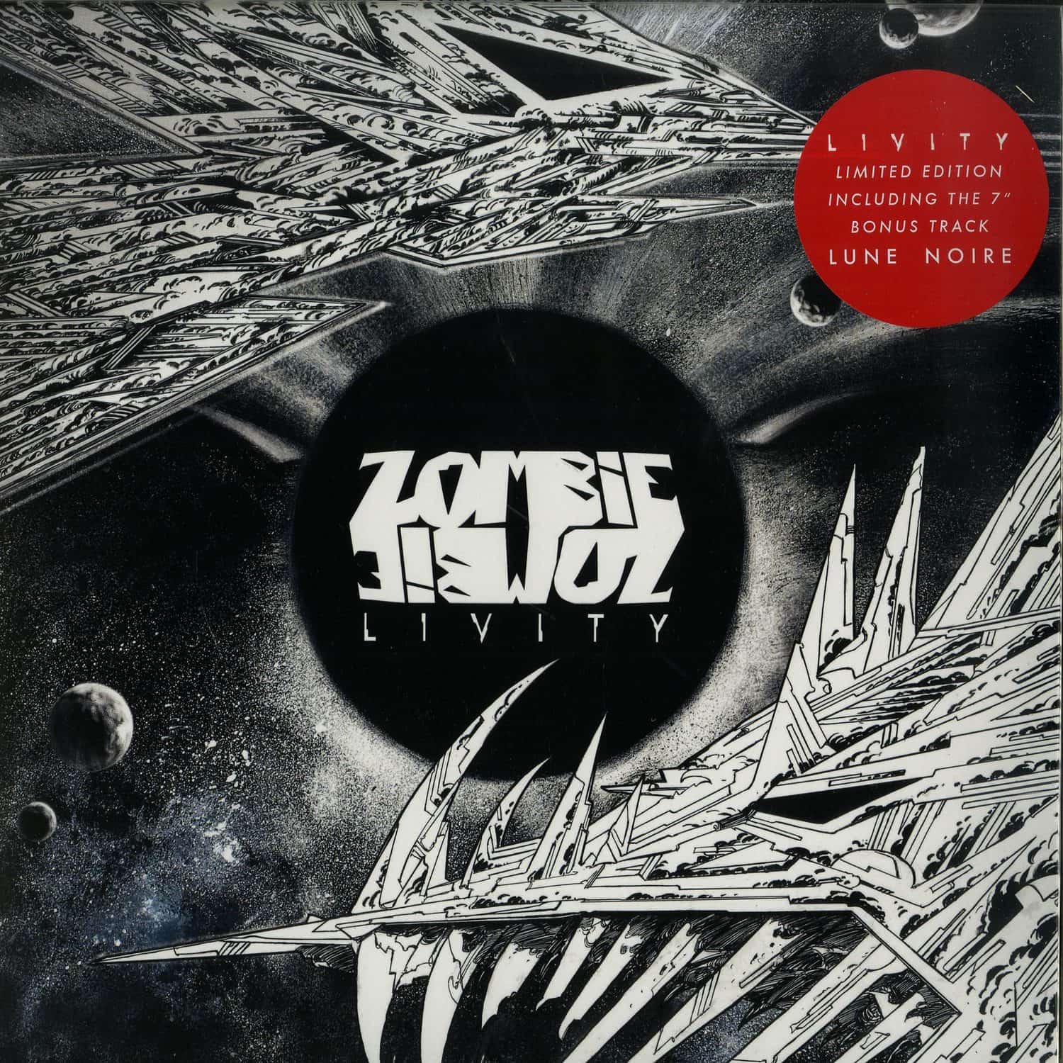 Zombie Zombie - LIVITY LP 