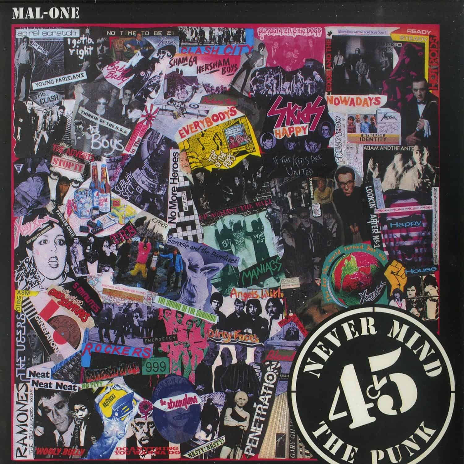 Mal-One - NEVER MIND THE PUNK 45 