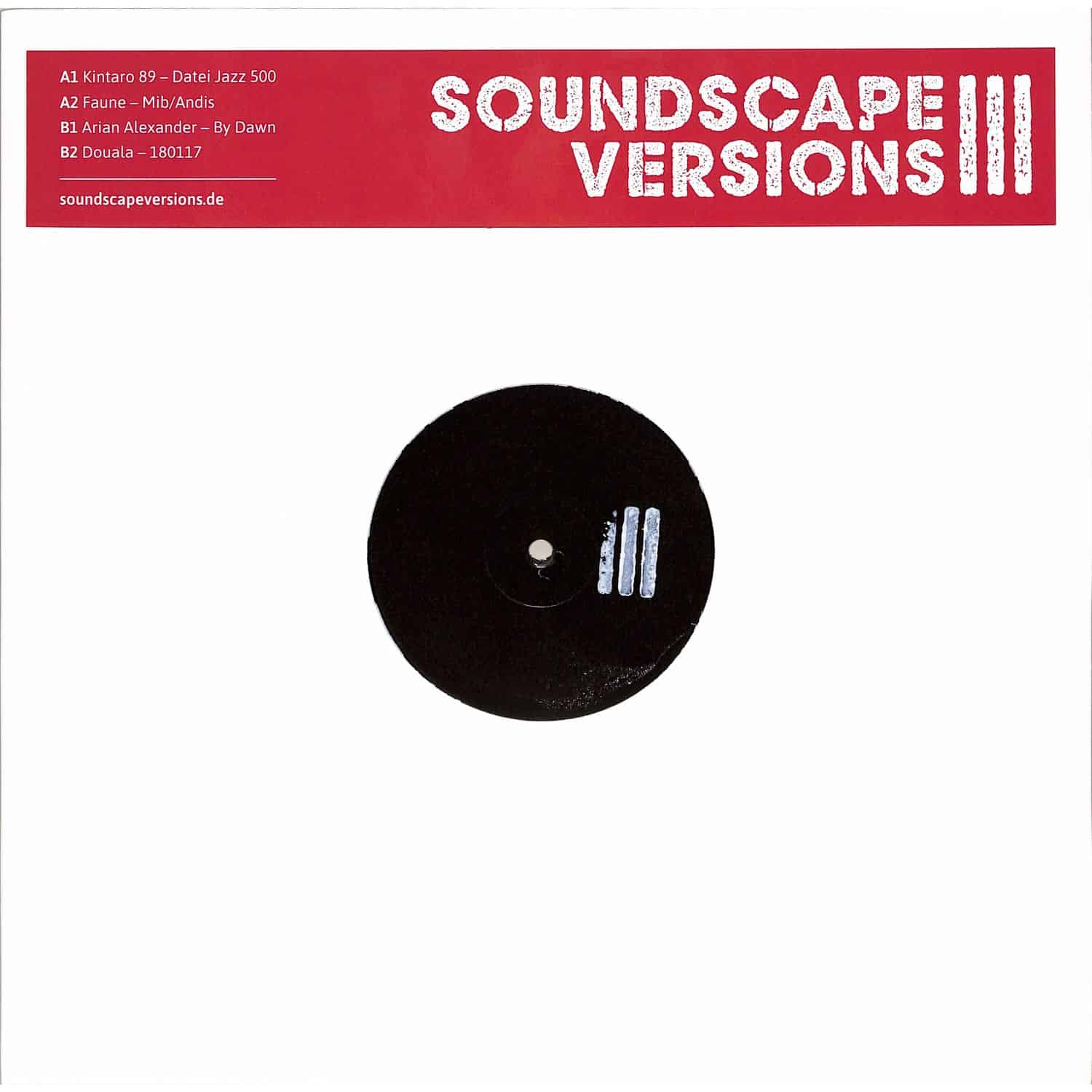 Various Artists - SOUNDSCAPE VERSIONS 03 EP