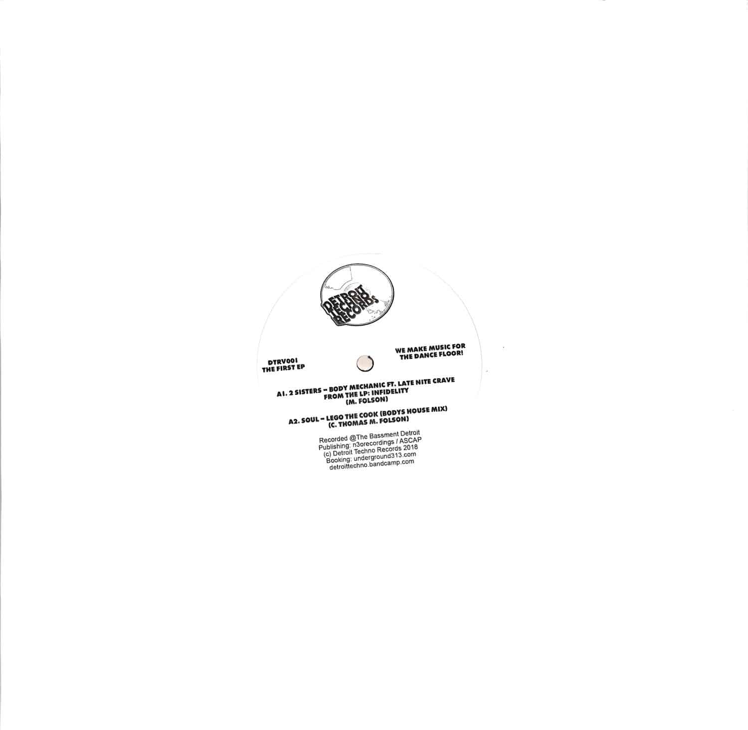 Body Mechanic / Lego The Cook / Folson & Tate - THE FIRST EP