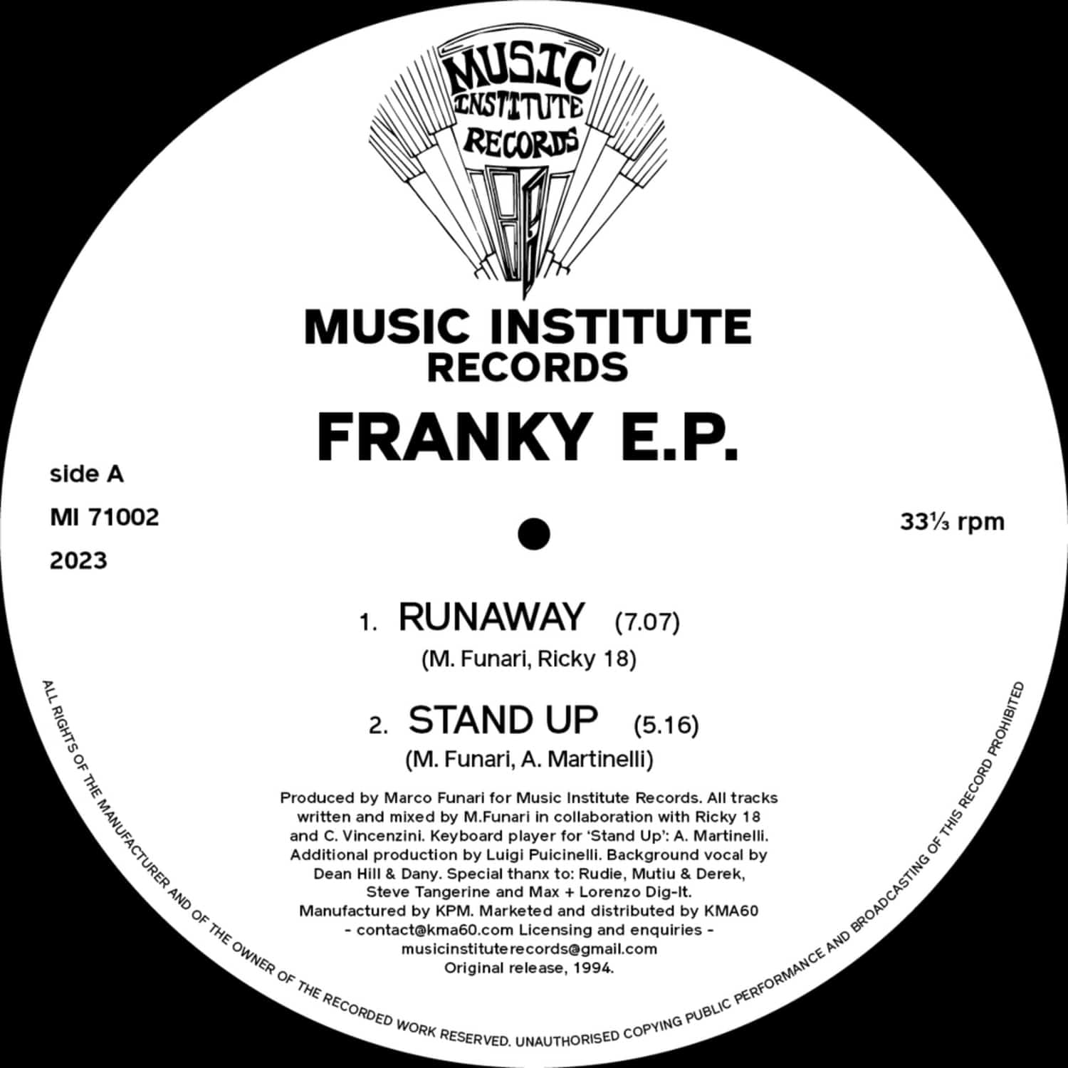 Marco Funari - FRANKY EP