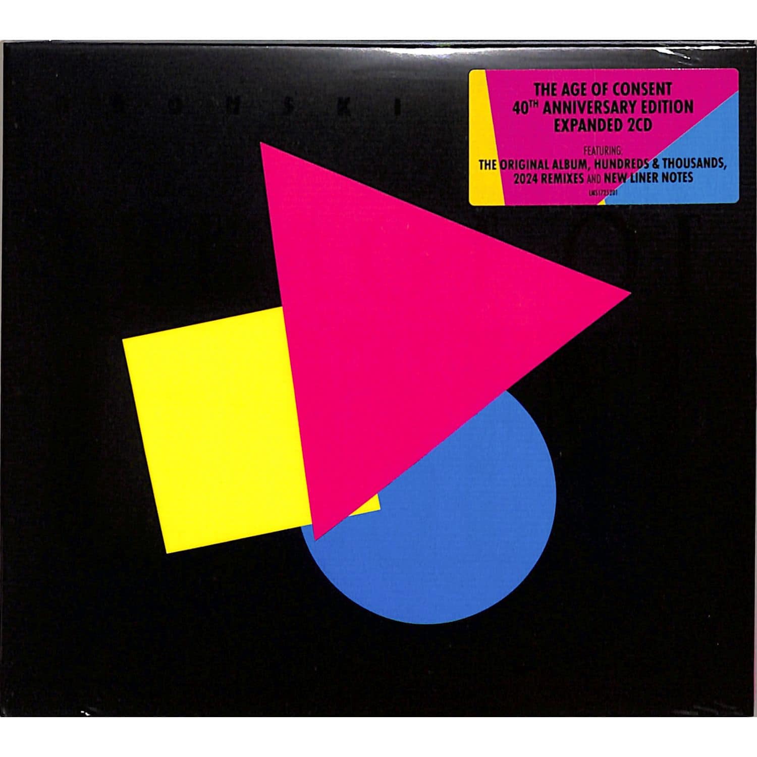 BRONSKI BEAT - THE AGE OF CONSENT - 40TH ANNIVERSARY EDITION 