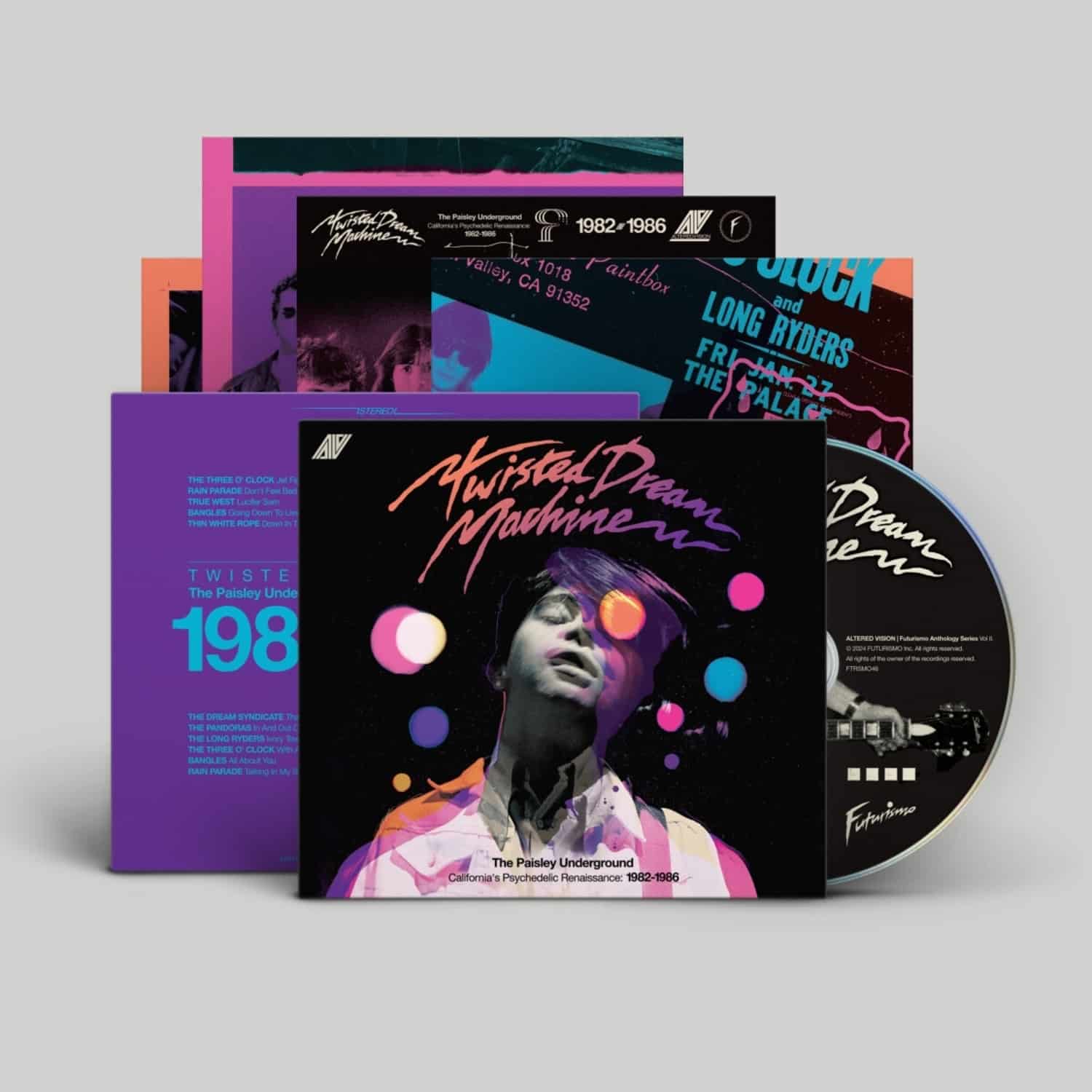 Various - TWISTED DREAM MACHINE / PAISLEY UNDERGROUND 1982-86 