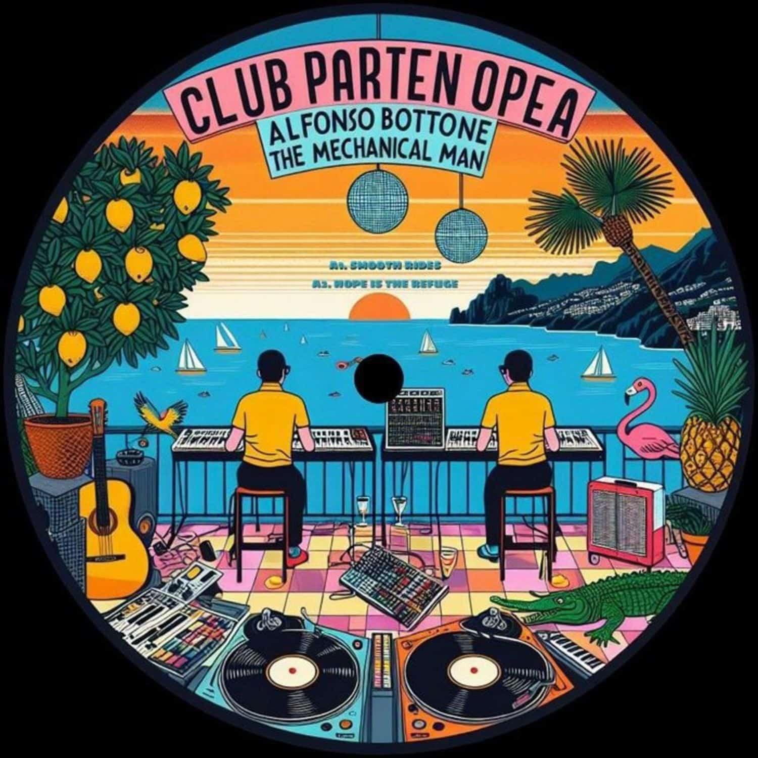 Alfonso Bottone & The Mechanical Man - CLUB PARTENOPEA