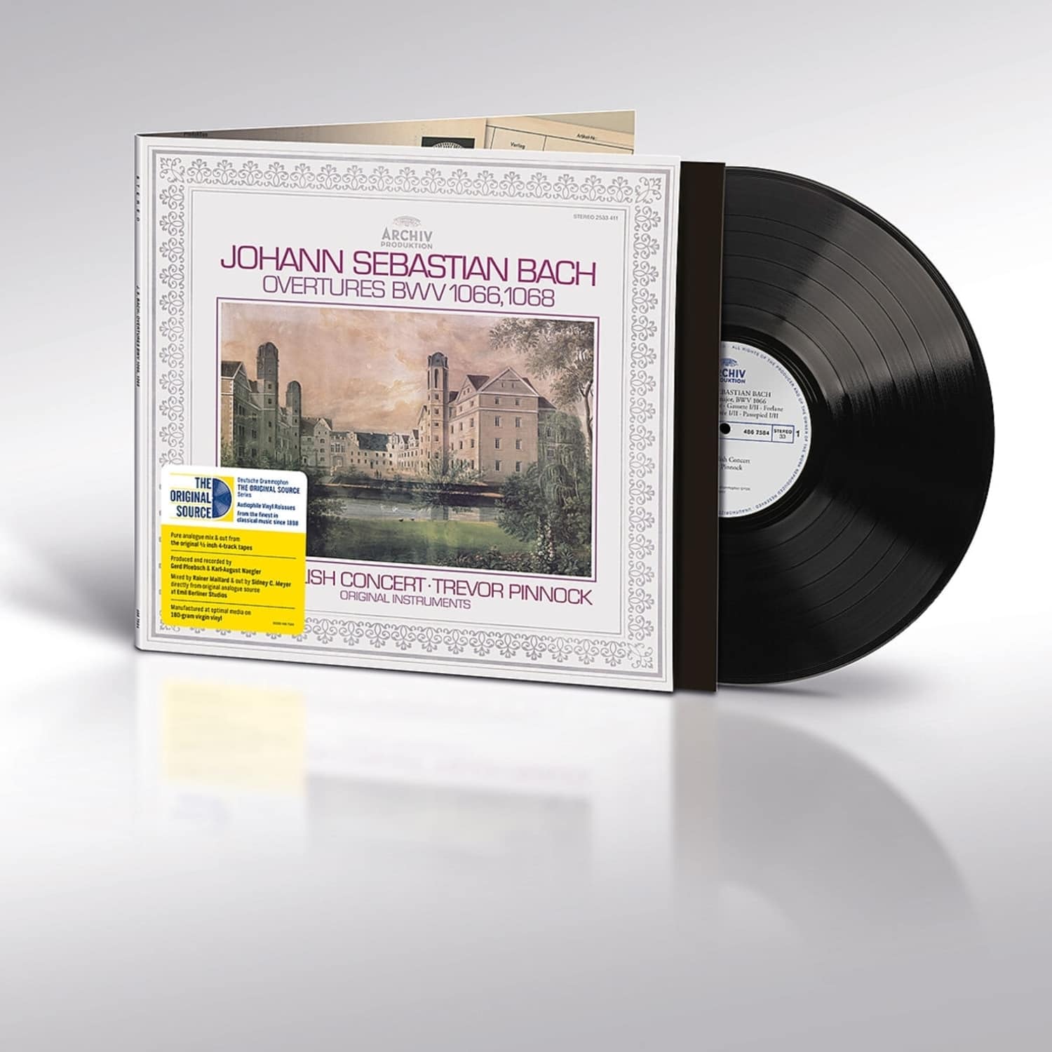 Trevor Pinnock The English Concert - BACH: OUVERTREN BWV 1066, 1068 