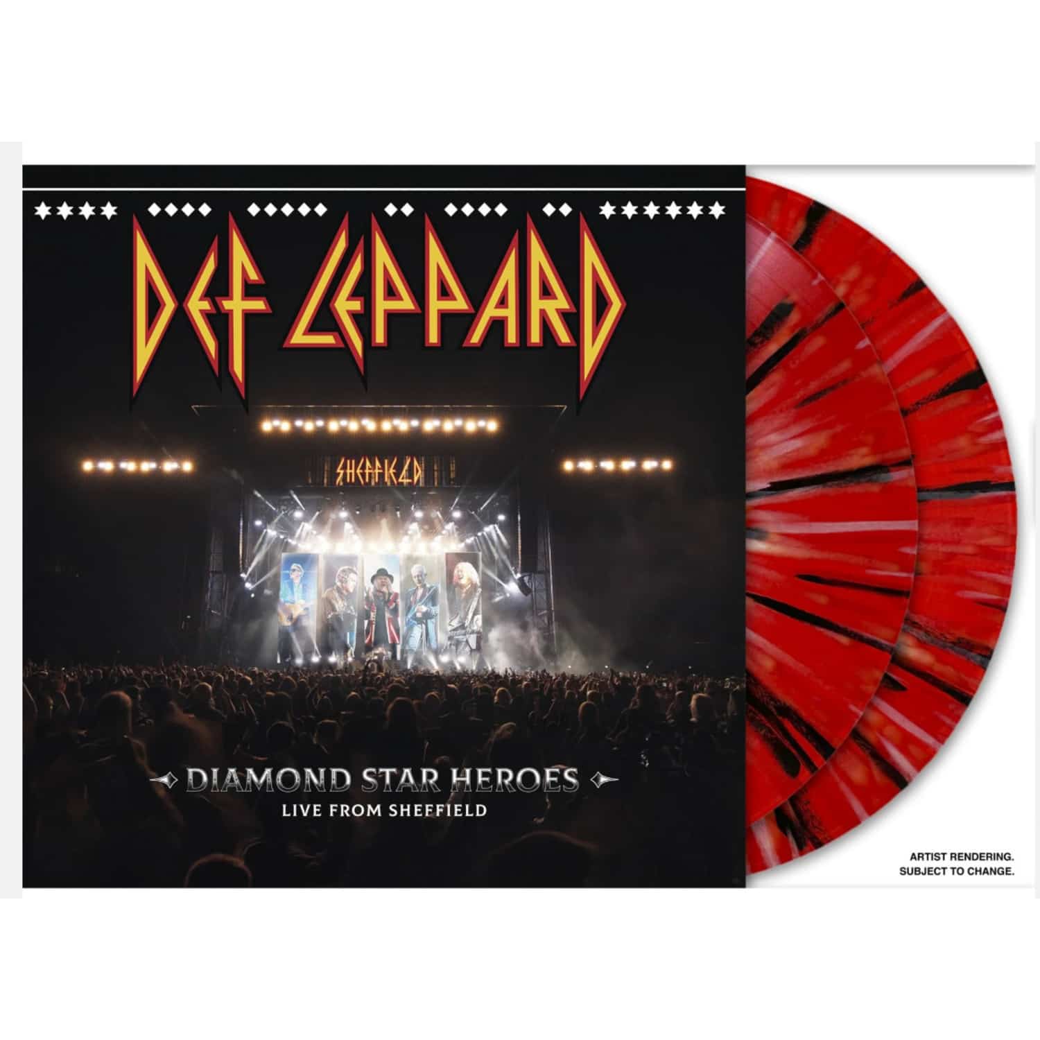 Def Leppard - DIAMOND STAR HEROES LIVE FROM SHEFFIELD 