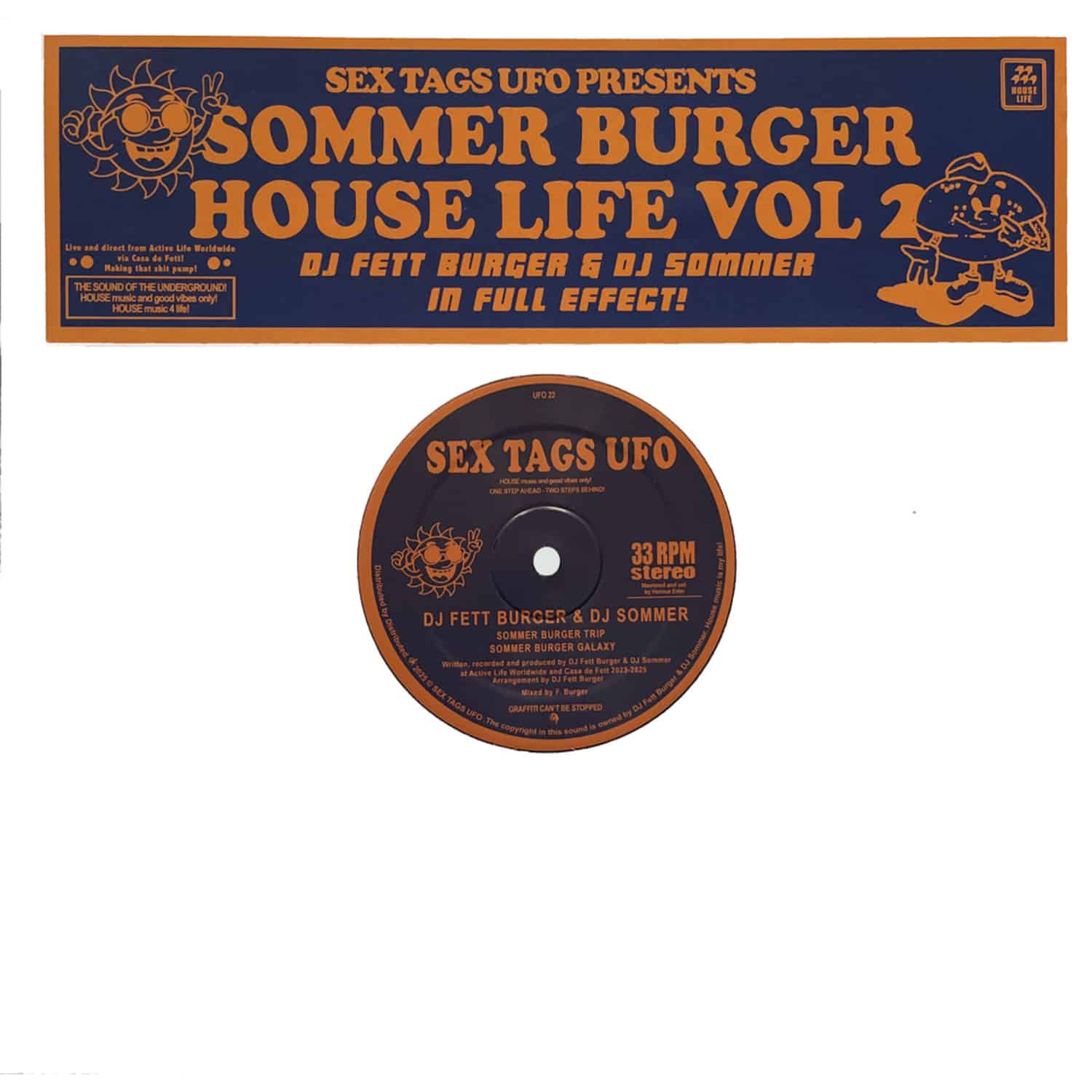 DJ Fett Burger & DJ Sommer - BURGER HOUSE VOL.2