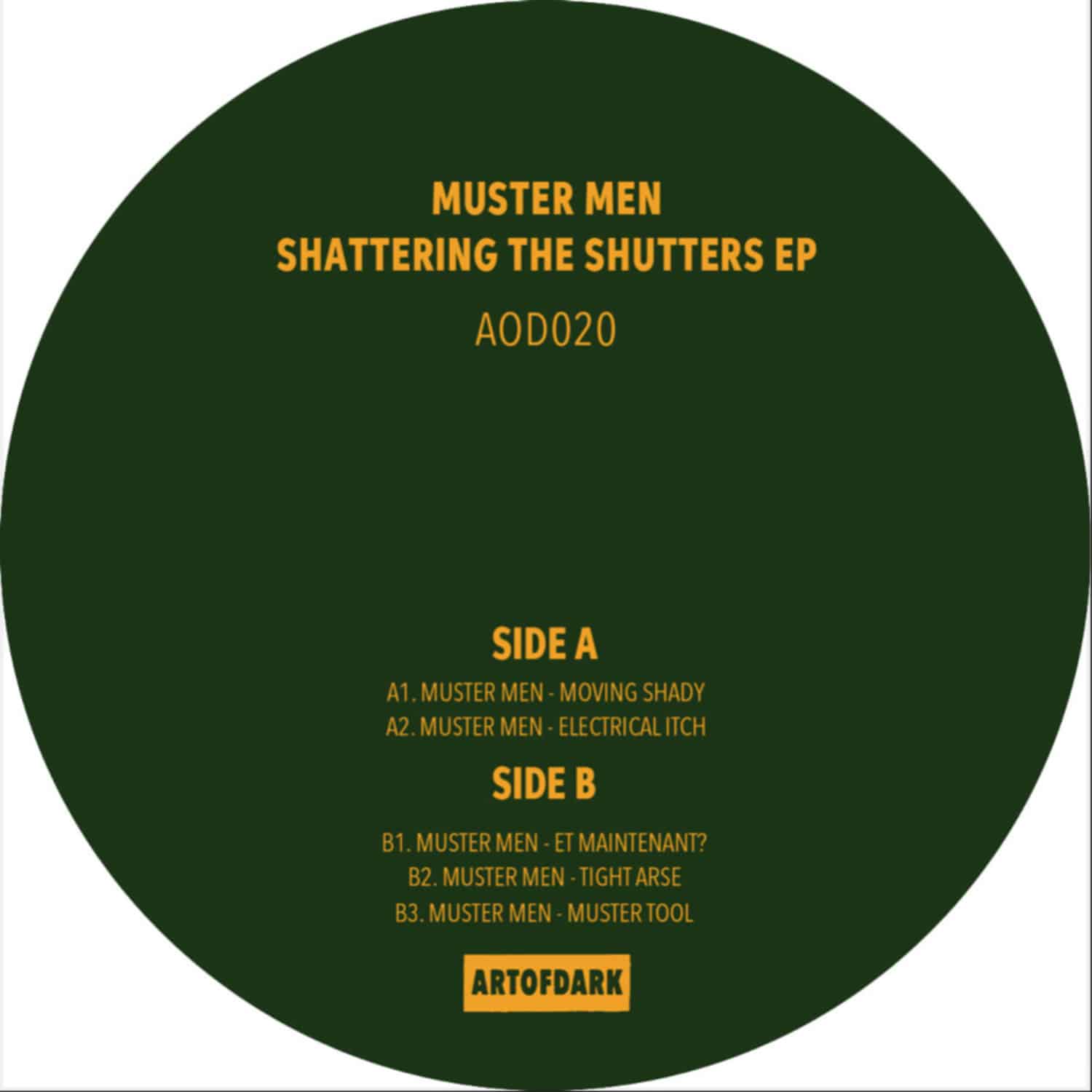 Muster Men - SHATTERING THE SHUTTERS EP