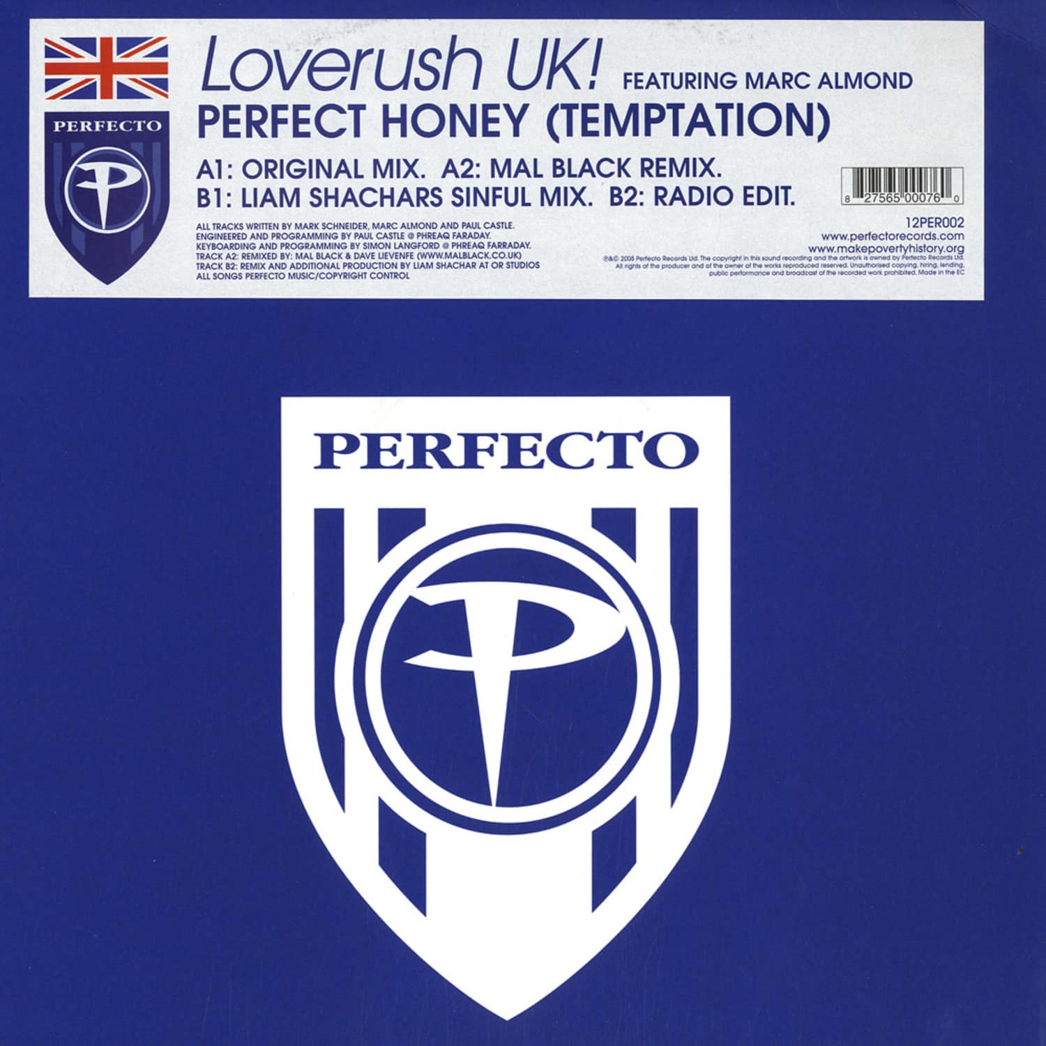 Loverush Uk! feat. Marc Almond - PERFECT HONEY 