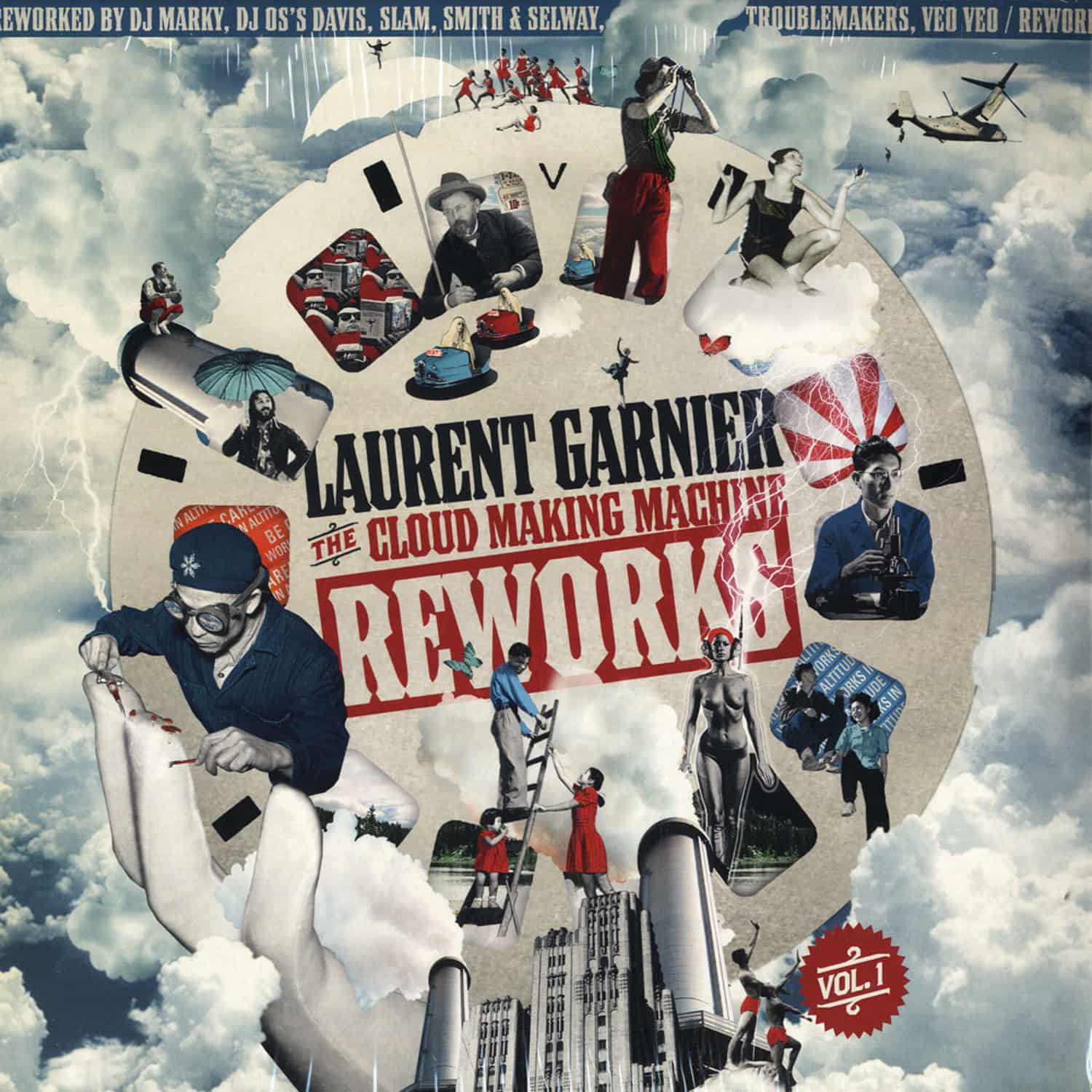 Laurent Garnier - THE CLOUD MAKING MACHINE REWORKS 