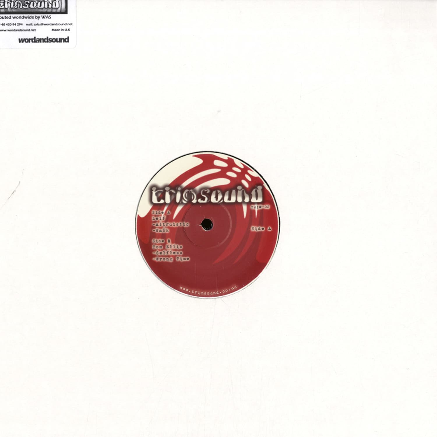Tom Ellis/ Leif - ALTRUSTIC EP