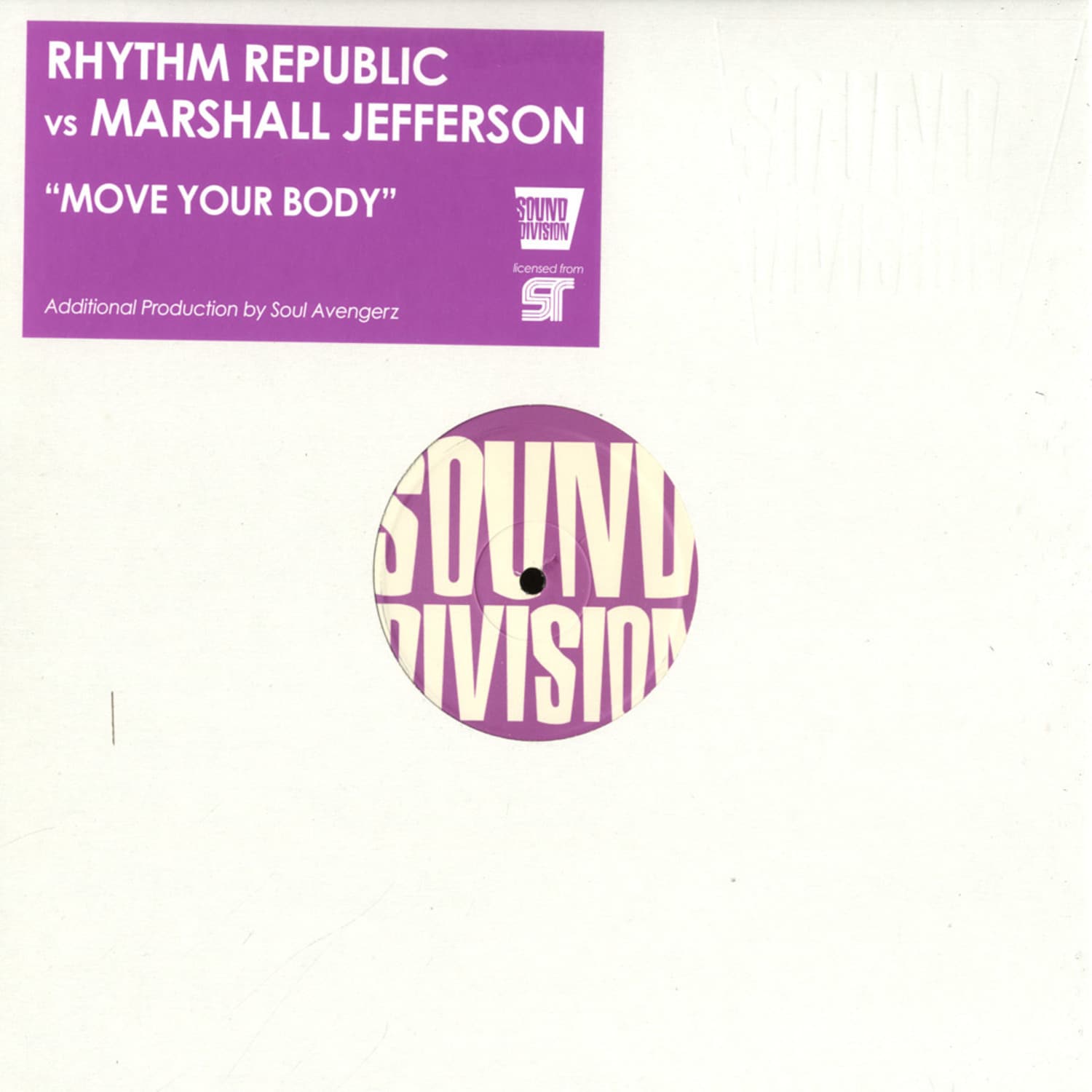 Rhythm Republic vs Marshall Jefferson - MOVE YOUR BODY