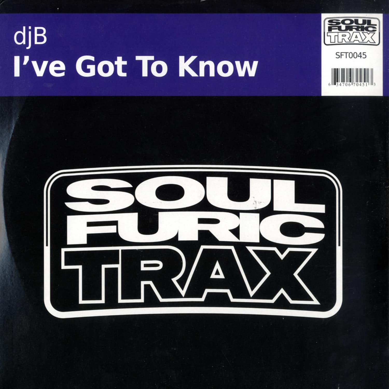 DJ B - I HAVE GOT TO KNOW
