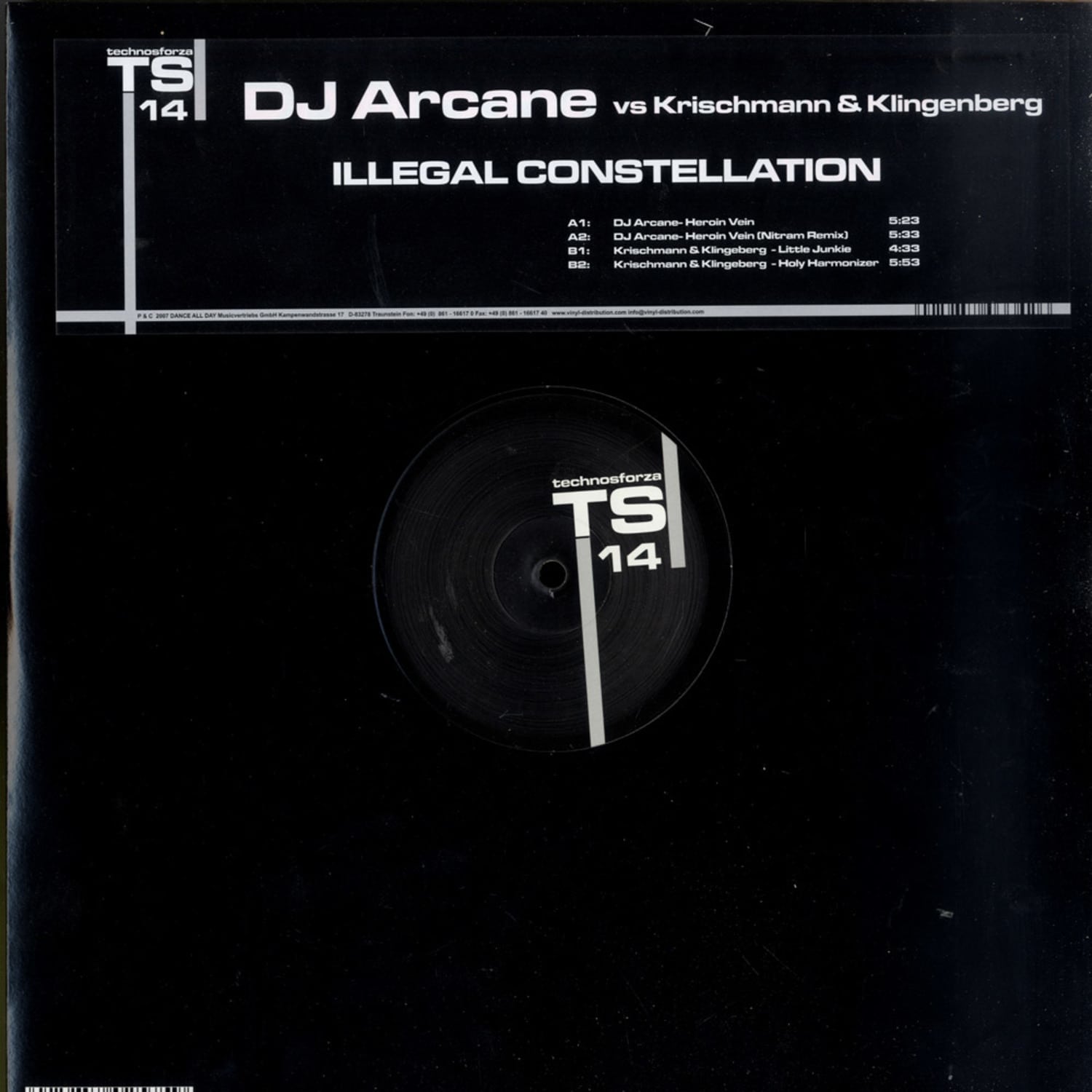 DJ Arcane vs Krischmann & Klingenberg - ILLEGAL CONSTELLATION