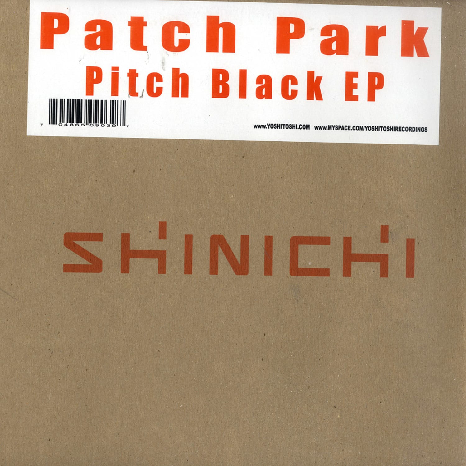 Patch Park - PITCH BLACK EP