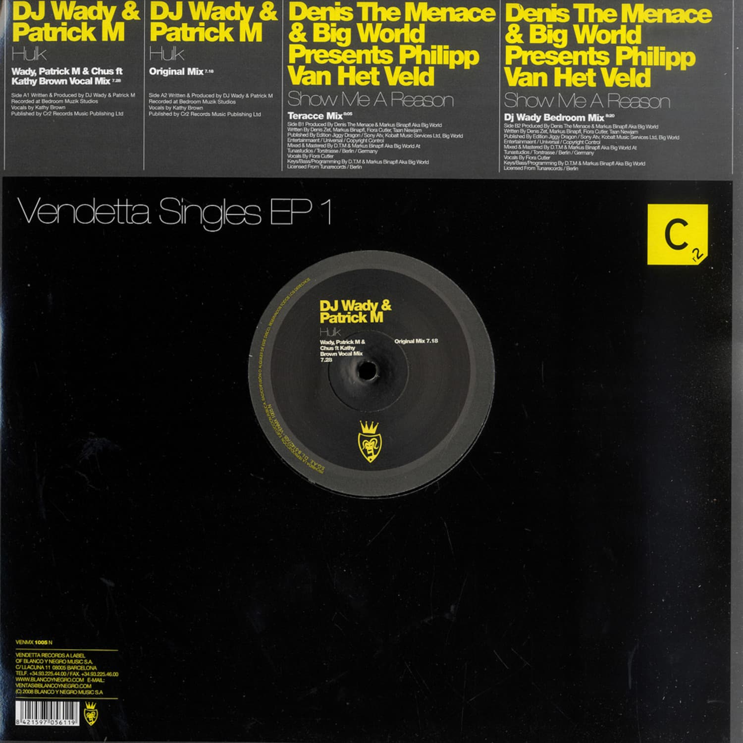 Various Artists - VENDETTA EP 1