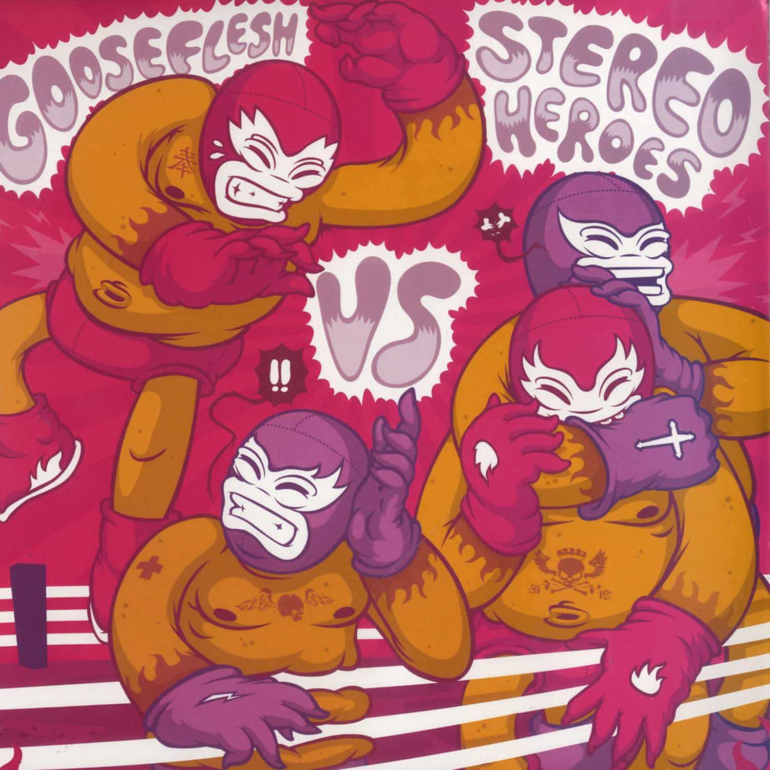 Stereo Heroes vs. Gooseflesh - AUDIO FIGHT EP