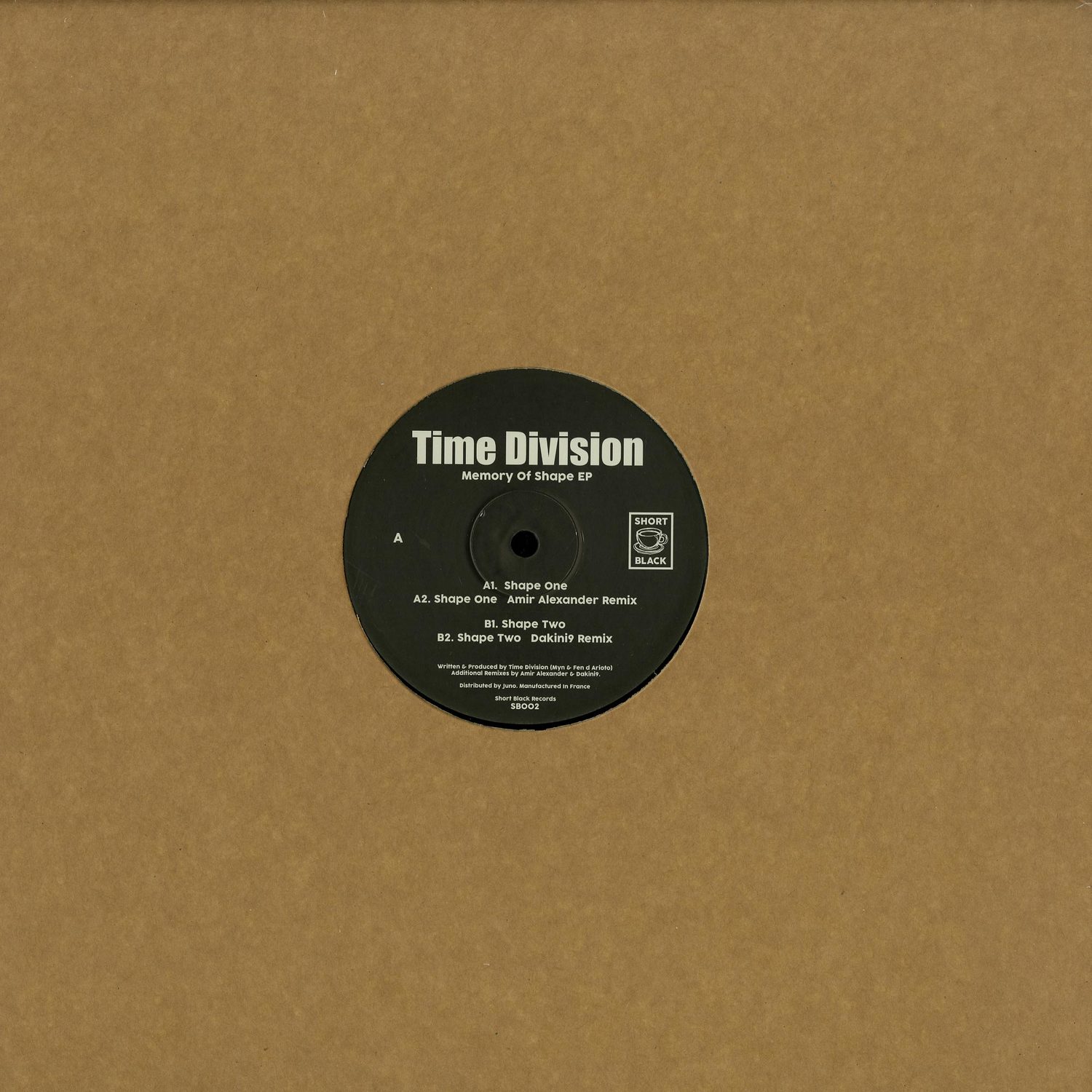 Time Division - MEMORY OF SHAPE EP