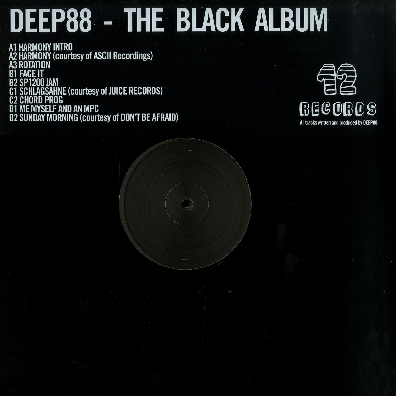 Deep88 - THE BLACK ALBUM 