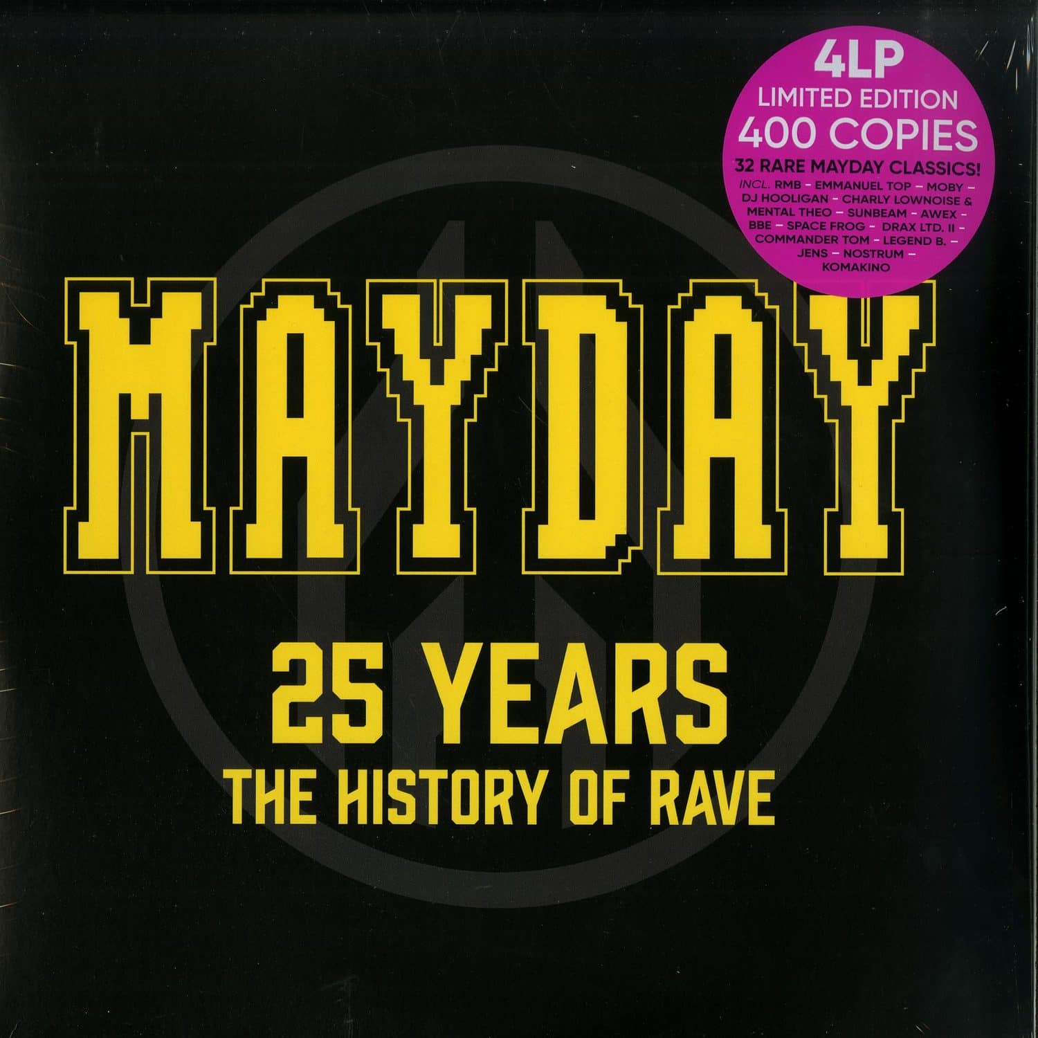 Various Artists - MAYDAY 25 YEARS -THE HISTORY OF RAVE 