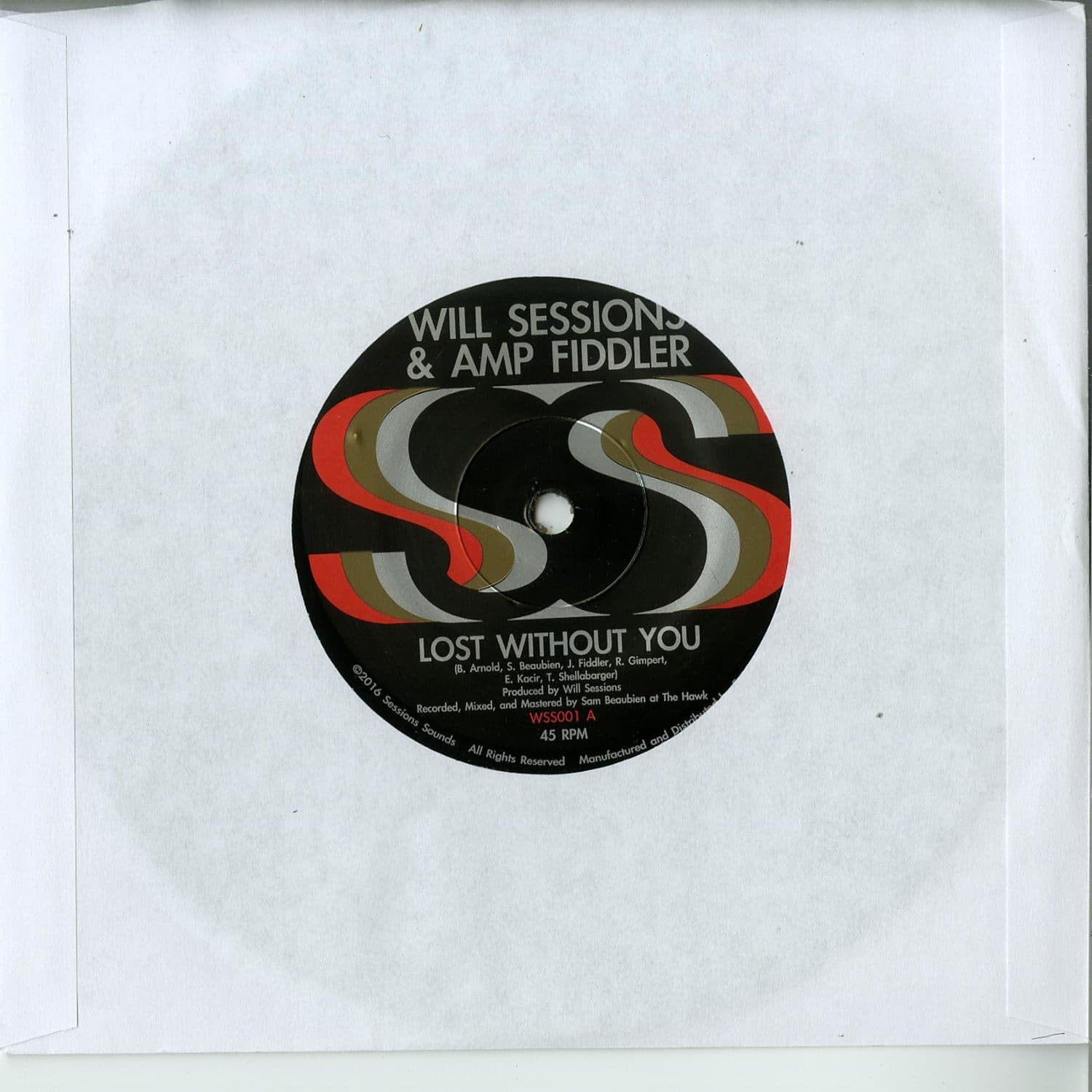 Will Sessions & Amp Fiddler - LOST WITHOUT YOU / SEVEN MILE 