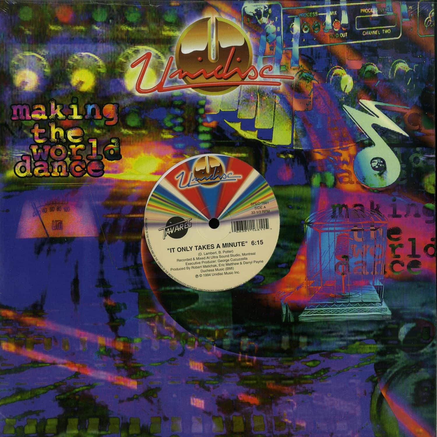 Tavares - IT ONLY TAKES A MINUTE / JUST AN ILLUSION