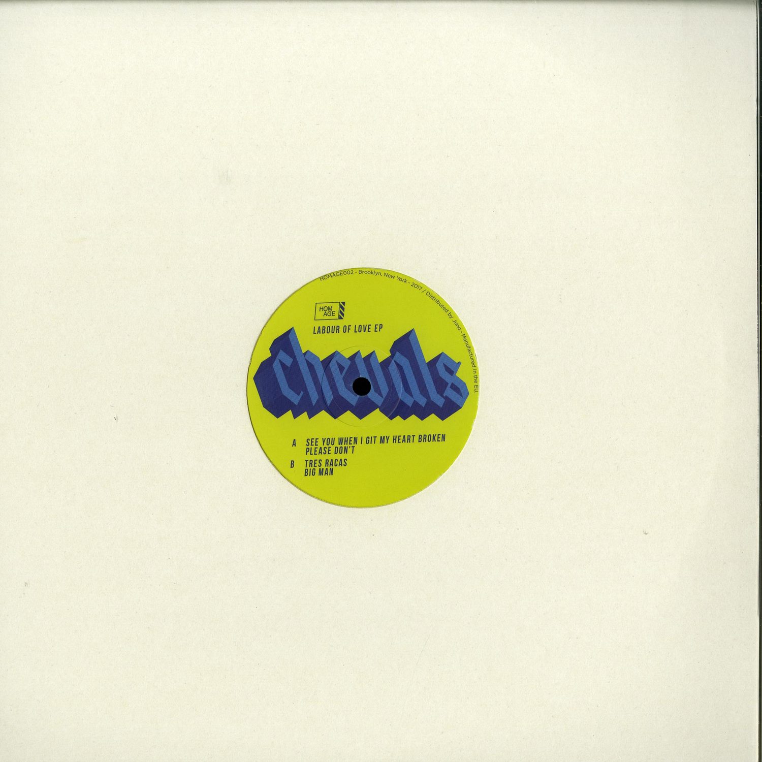 Chevals - LABOUR OF LOVE EP