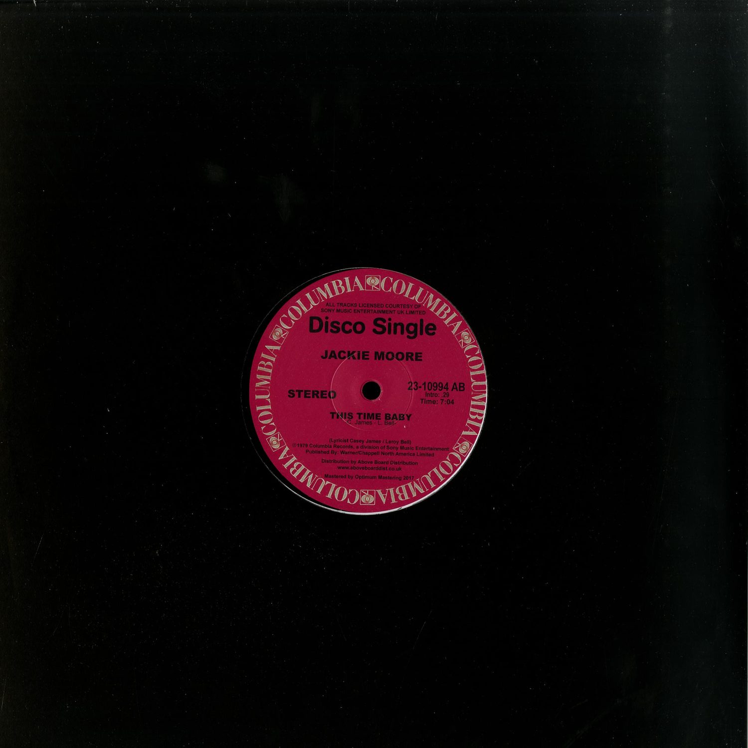 Jackie Moore - THIS TIME BABY