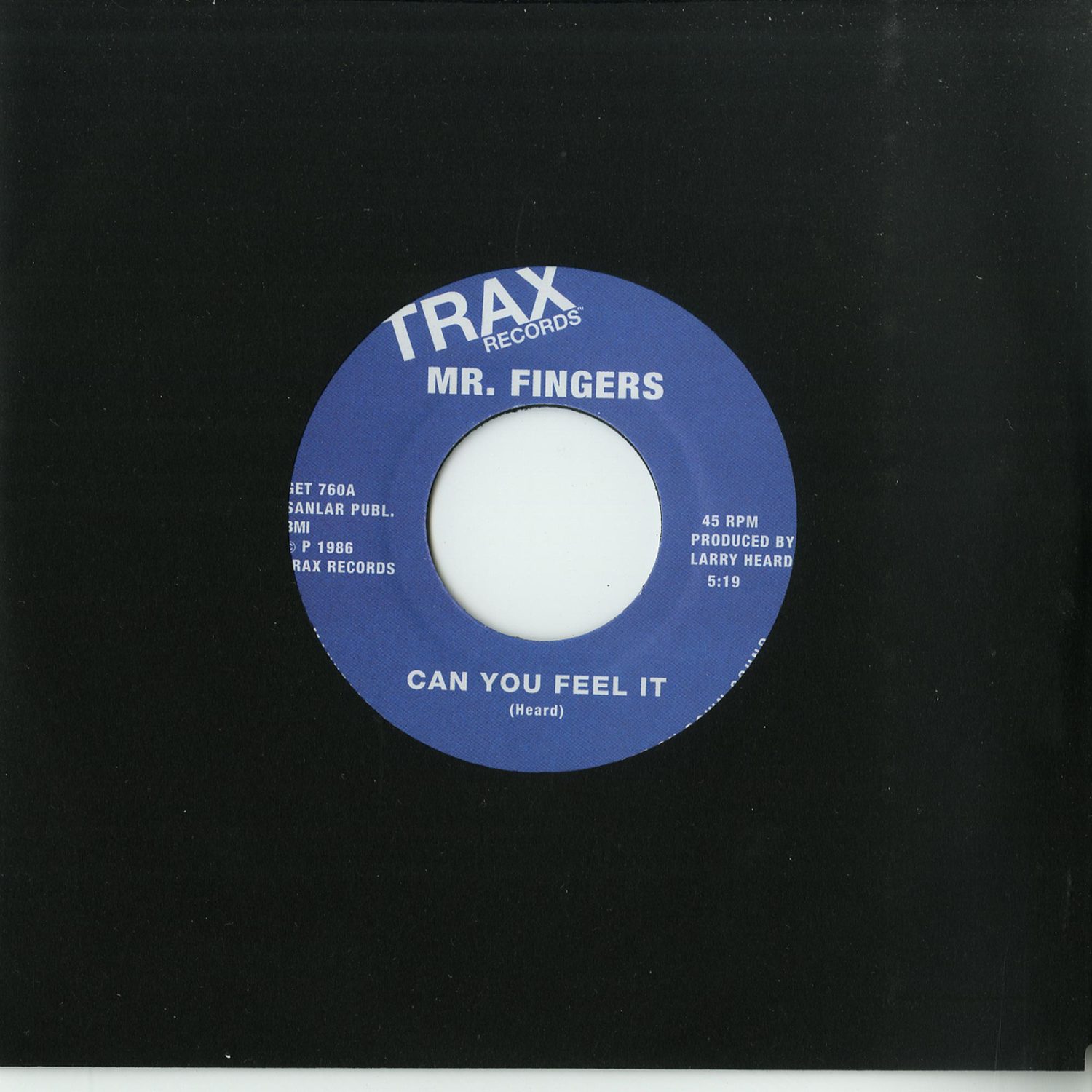 Mr. Fingers - CAN YOU FEEL IT / WASHING MACHINE 