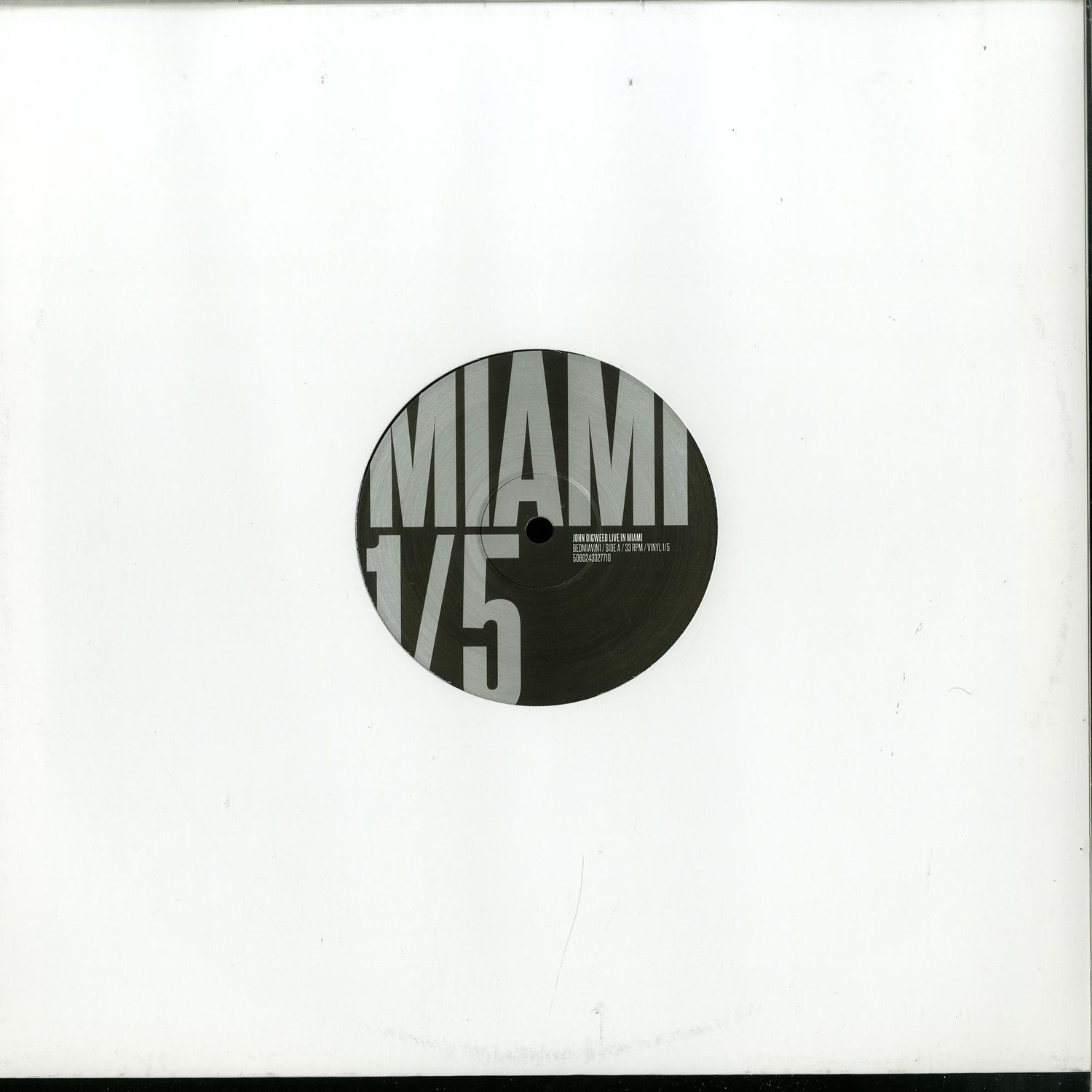 Various Artists: John Digweed - LIVE IN MIAMI 1