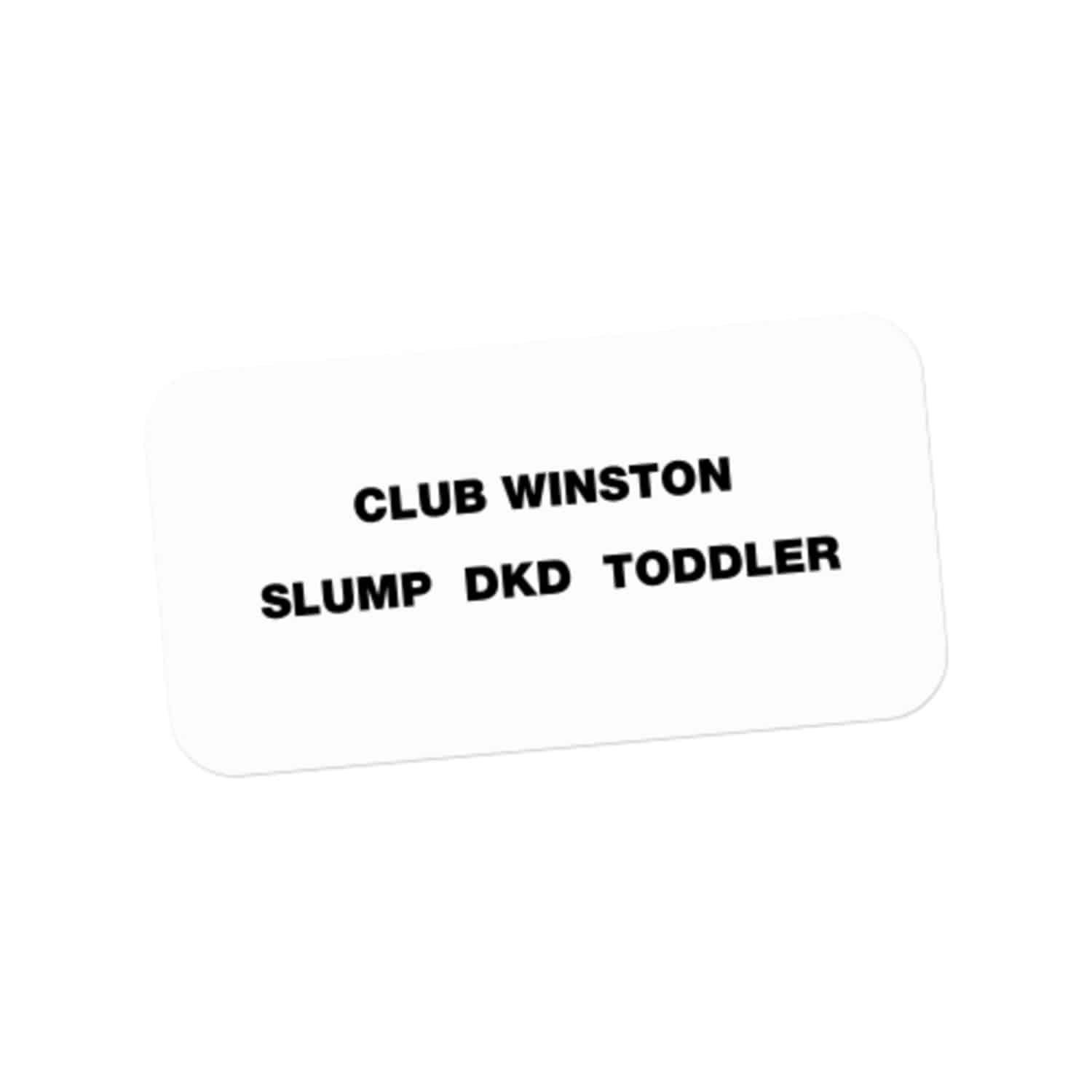 Club Winston - SLUMP DKD TODDLER