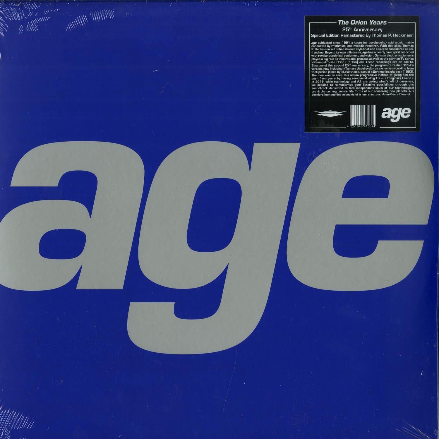 Age - THE ORION YEARS 